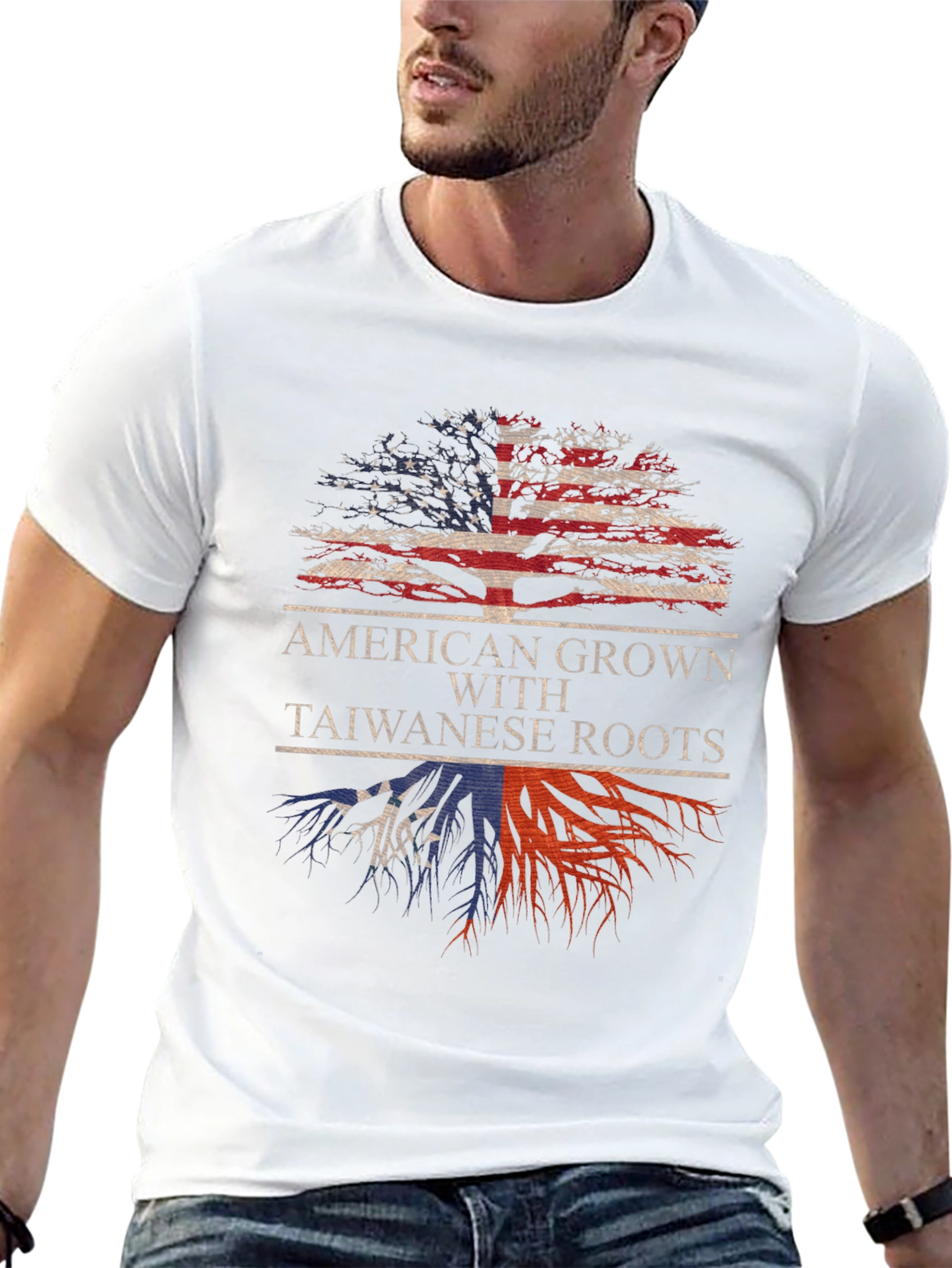 American Grown with Taiwanese Roots T-Shirt