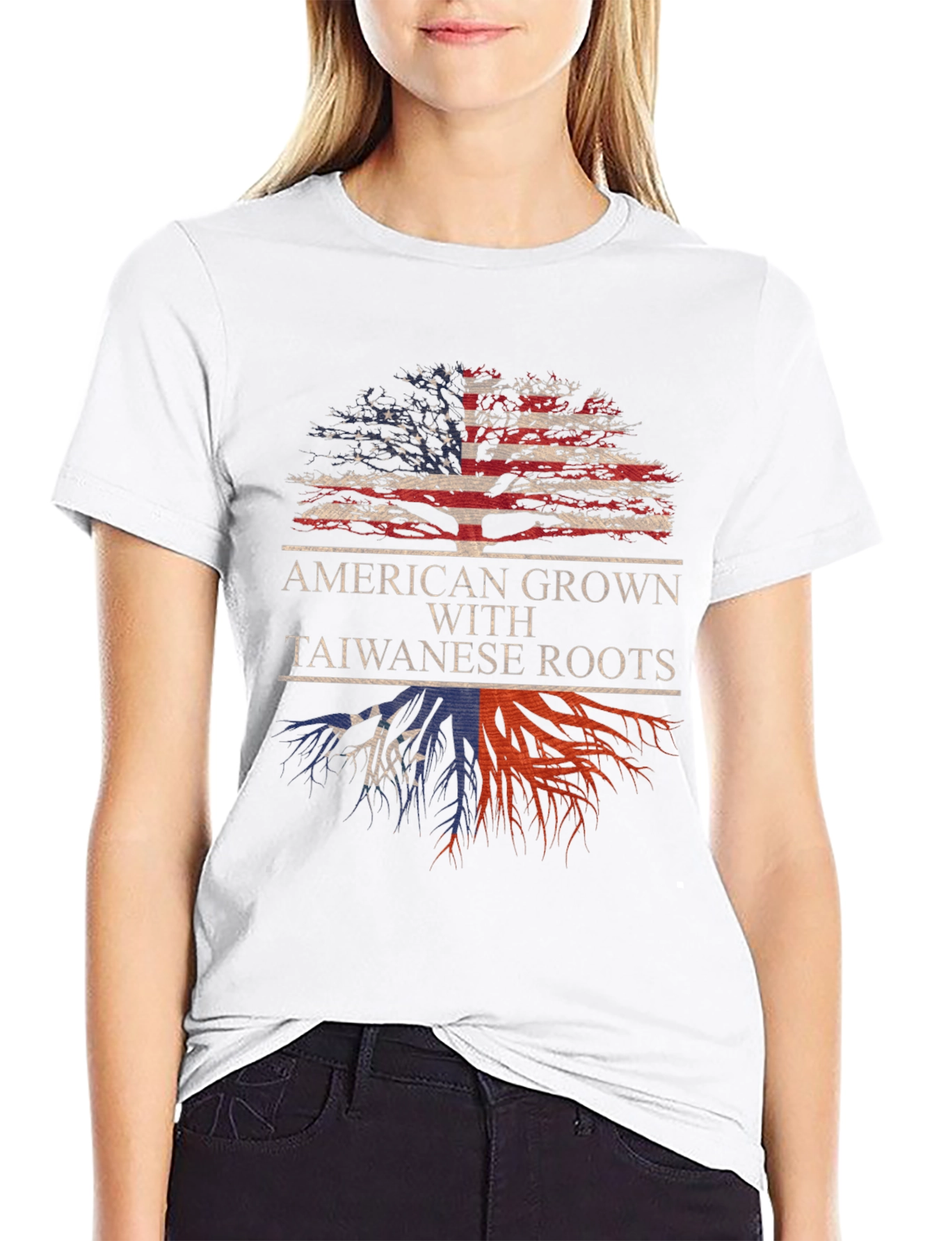 American Grown with Taiwanese Roots T-Shirt