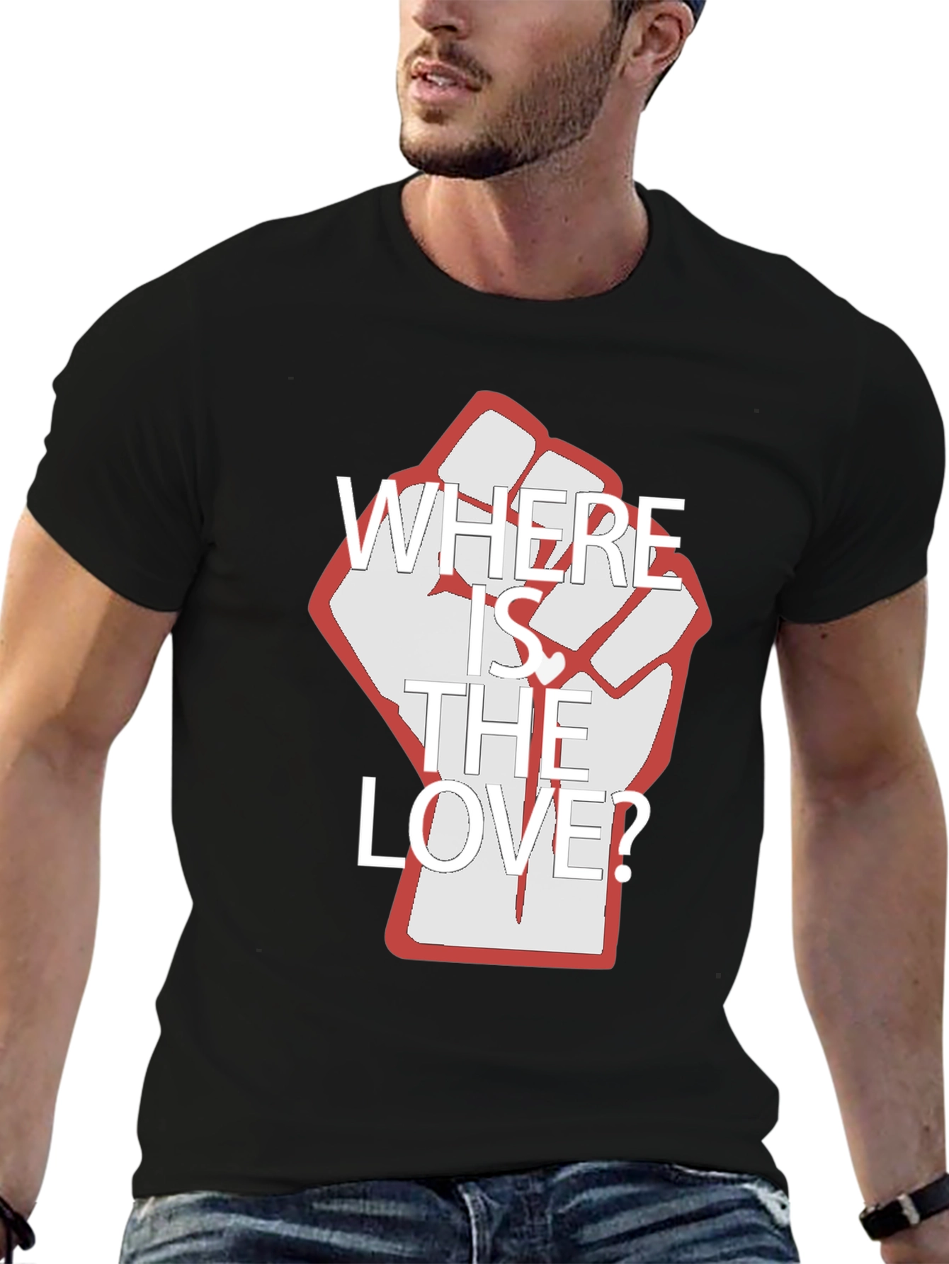 Where Is The Love Graphic Tee