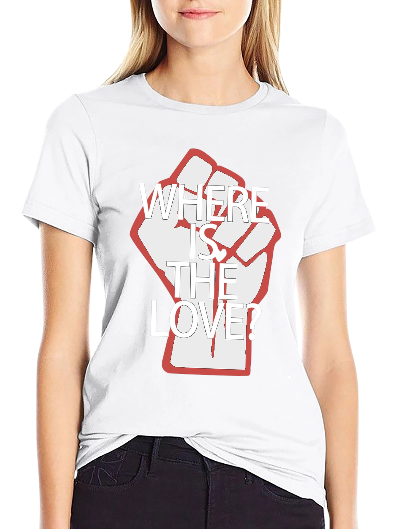 Where Is The Love Graphic Tee