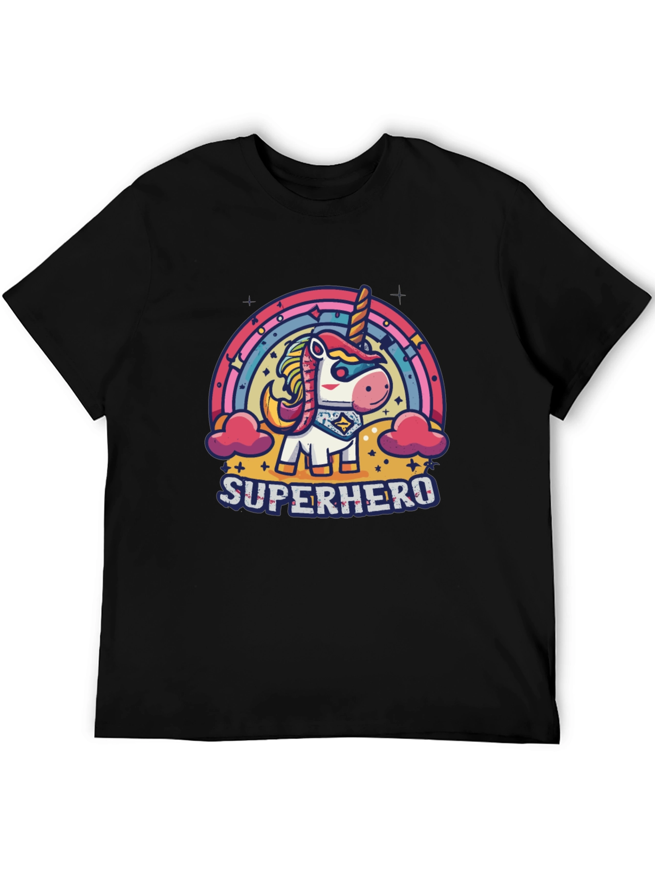 Superhero Unicorn Graphic Tee