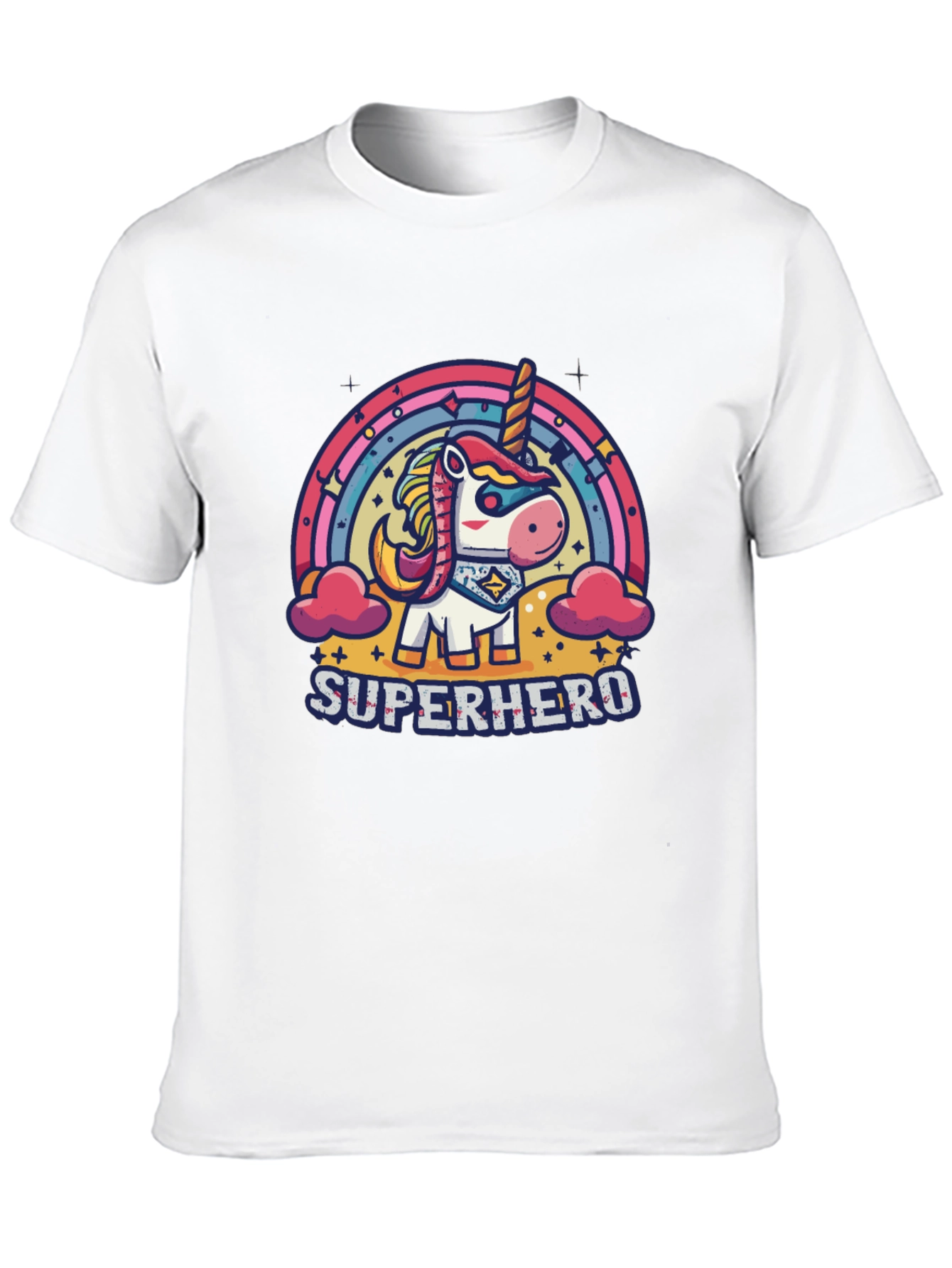 Superhero Unicorn Graphic Tee