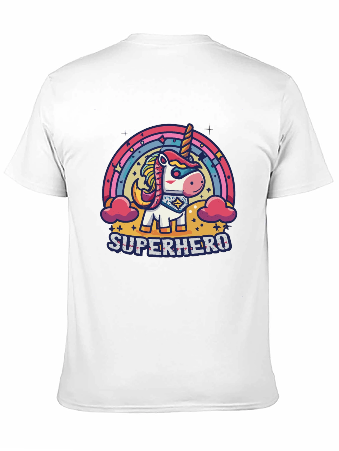 Superhero Unicorn Graphic Tee