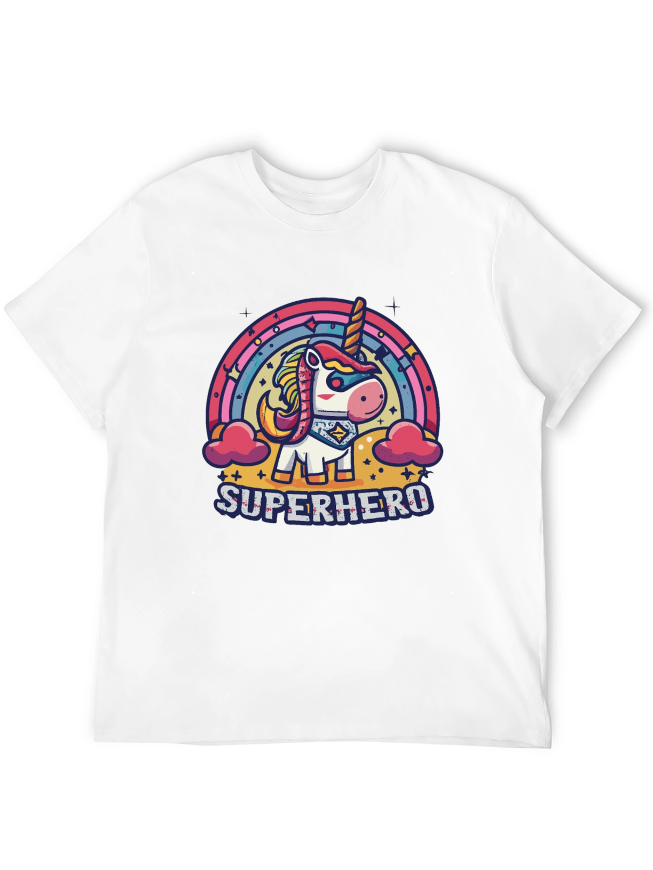 Superhero Unicorn Graphic Tee