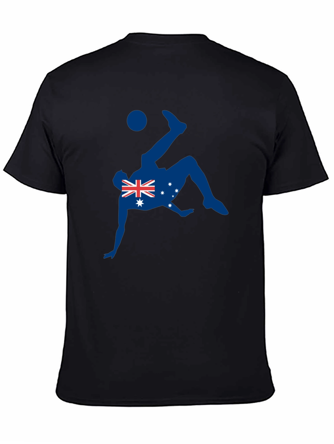 Australia Soccer Flag Graphic T-Shirt