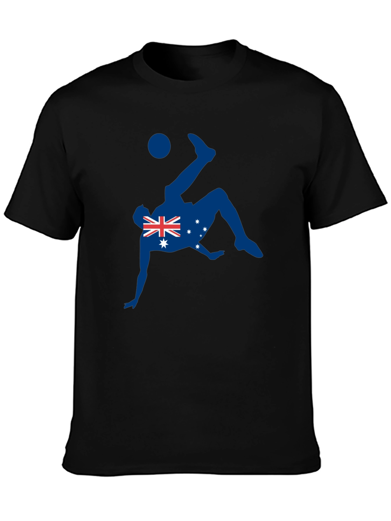 Australia Soccer Flag Graphic T-Shirt