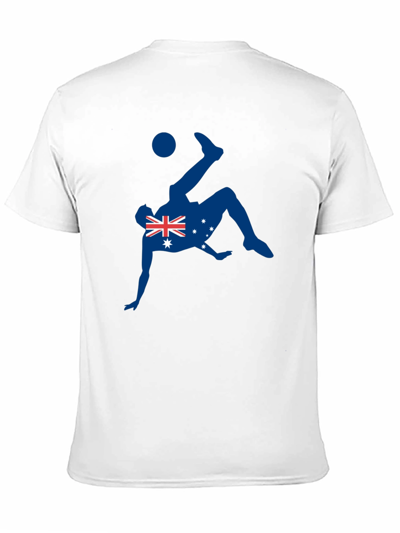 Australia Soccer Flag Graphic T-Shirt