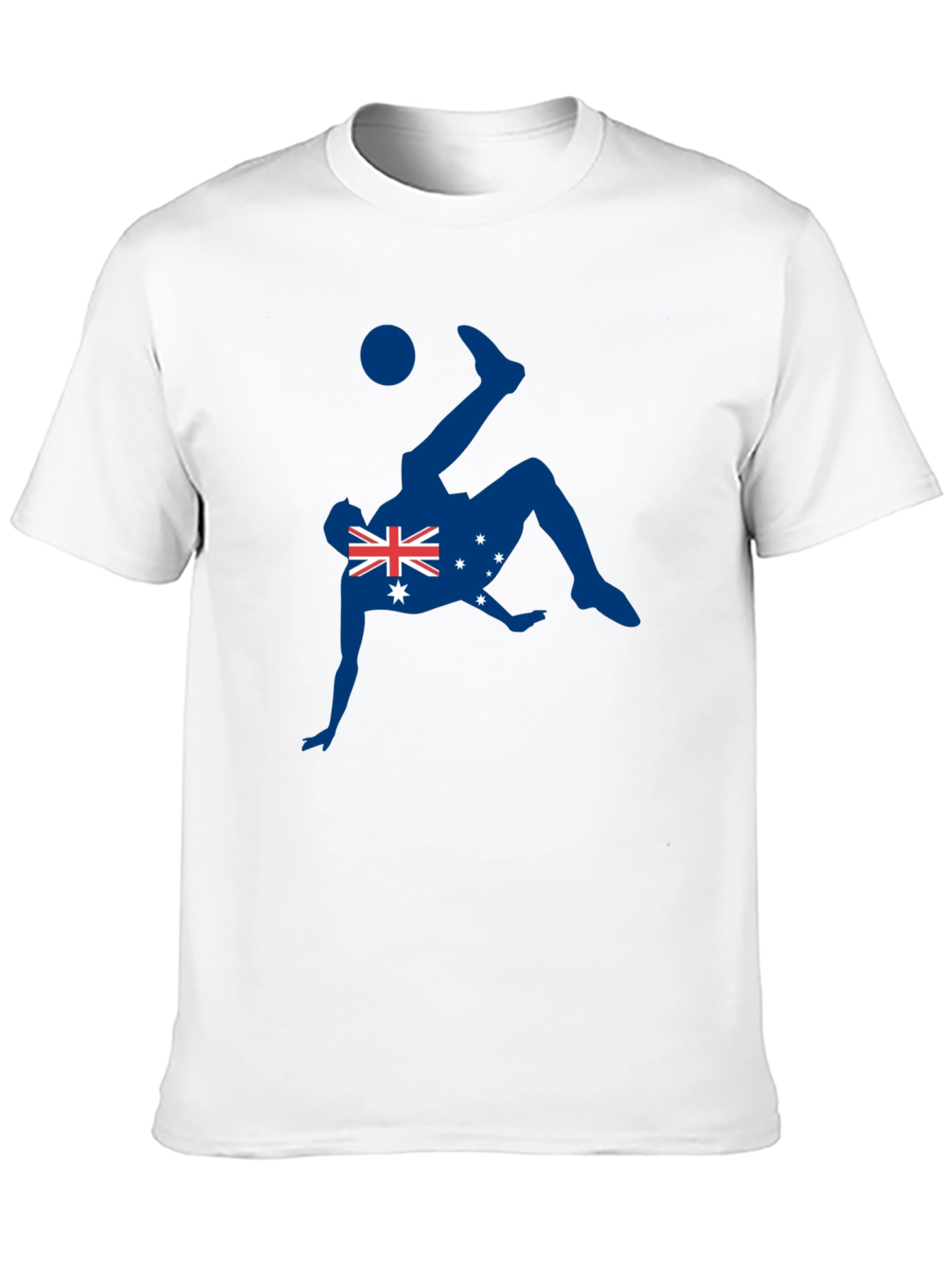 Australia Soccer Flag Graphic T-Shirt