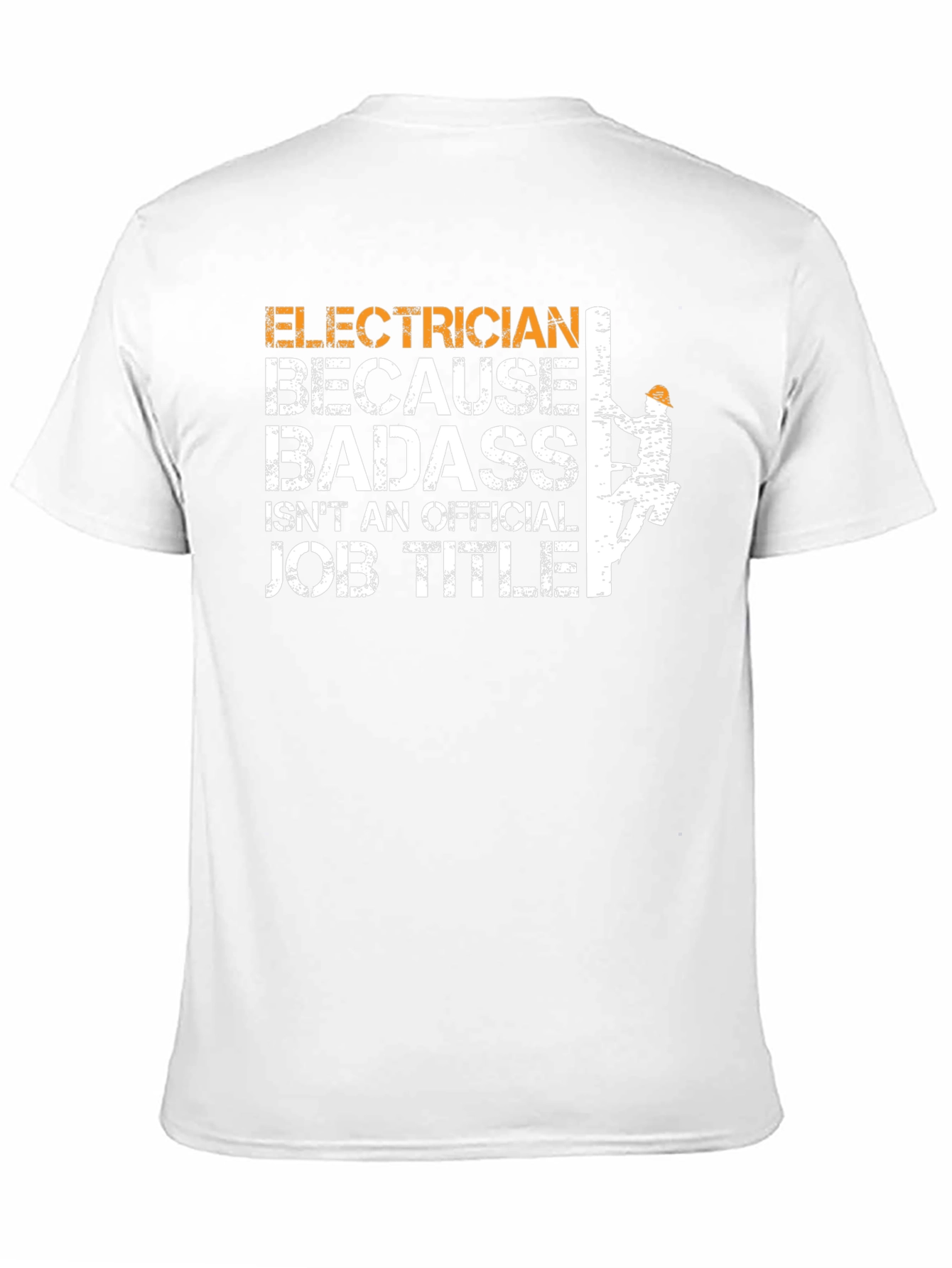 Electrician Badass Job Title T-Shirt