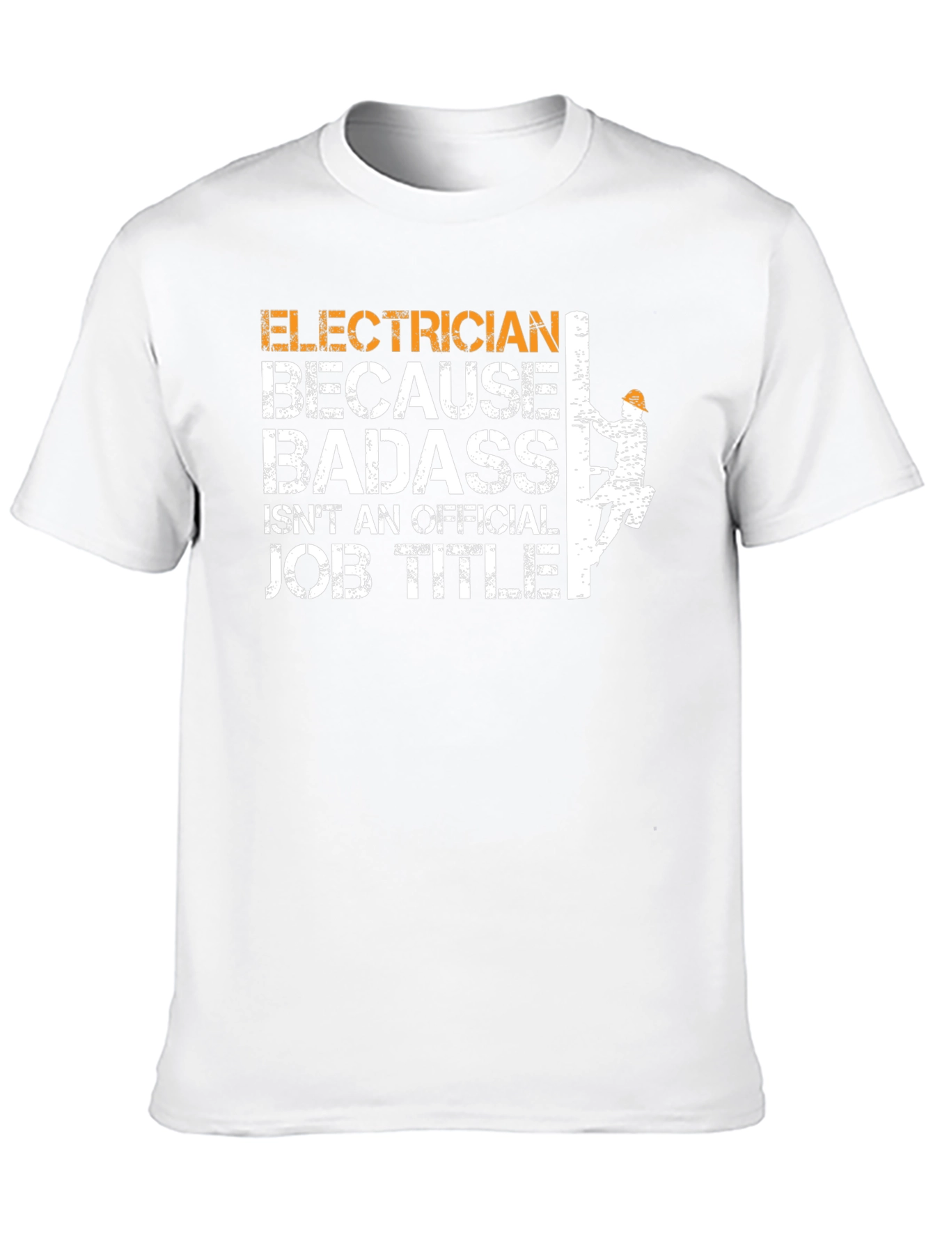 Electrician Badass Job Title T-Shirt