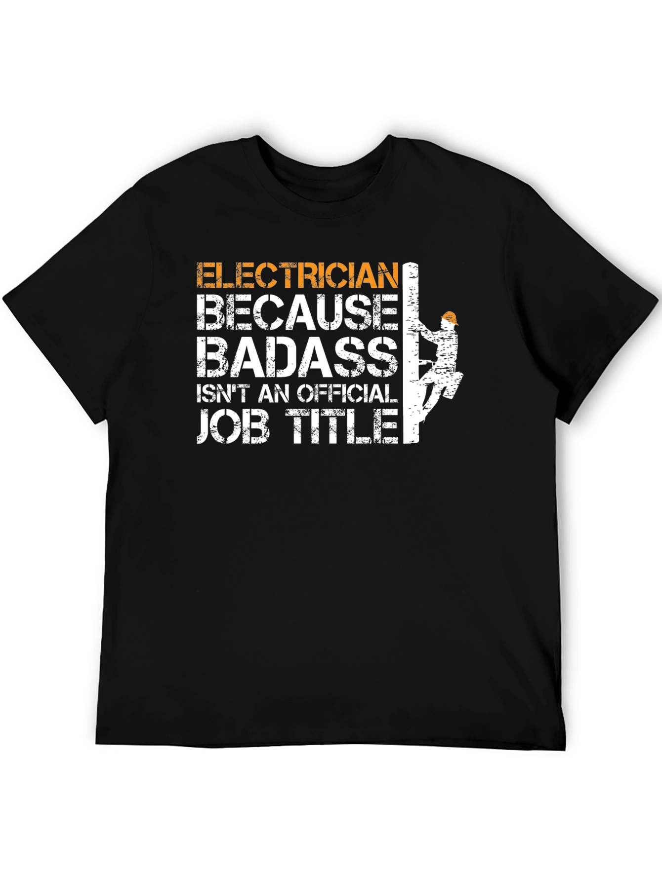 Electrician Badass Job Title T-Shirt