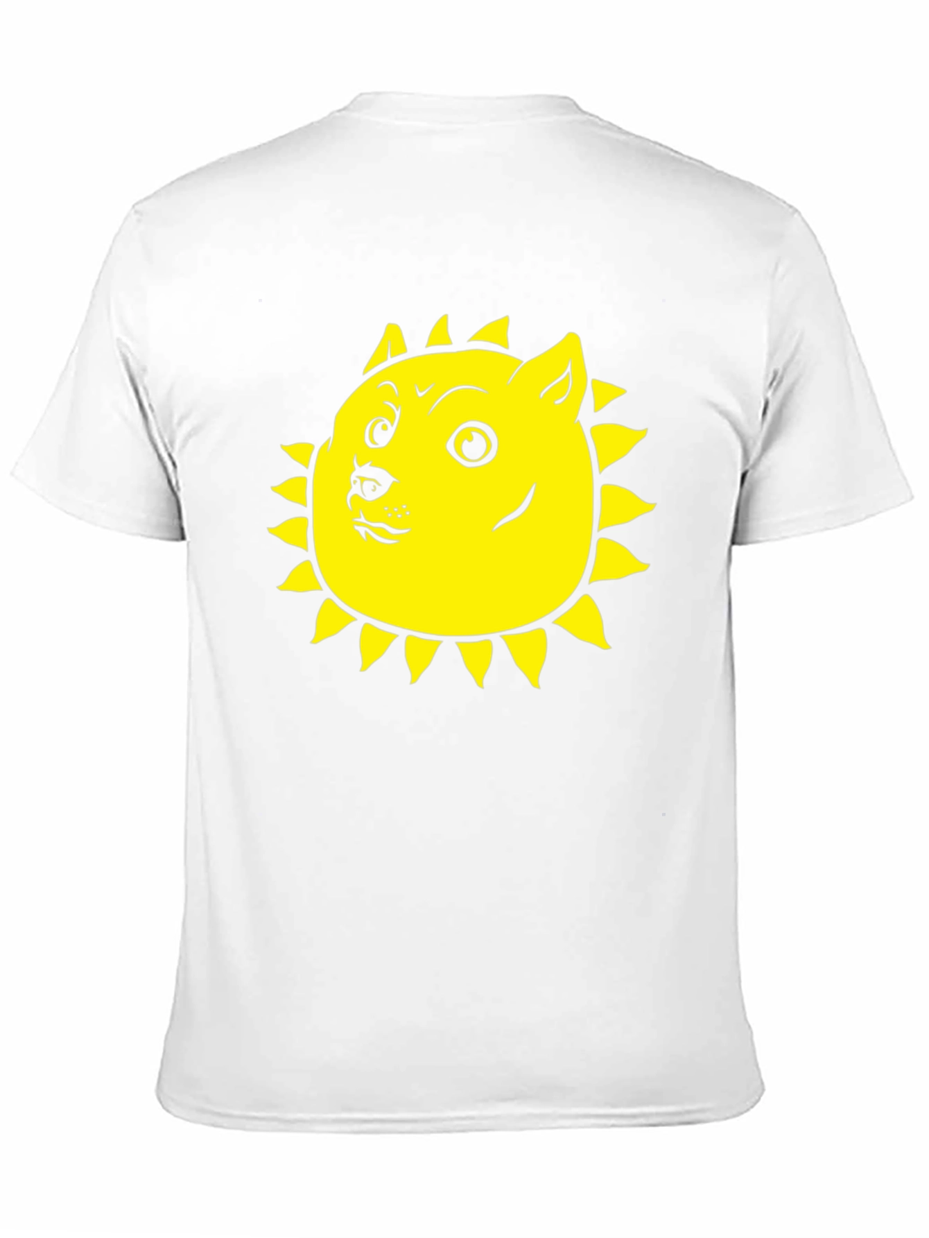 Doge Sun Black T-Shirt - Meme Apparel