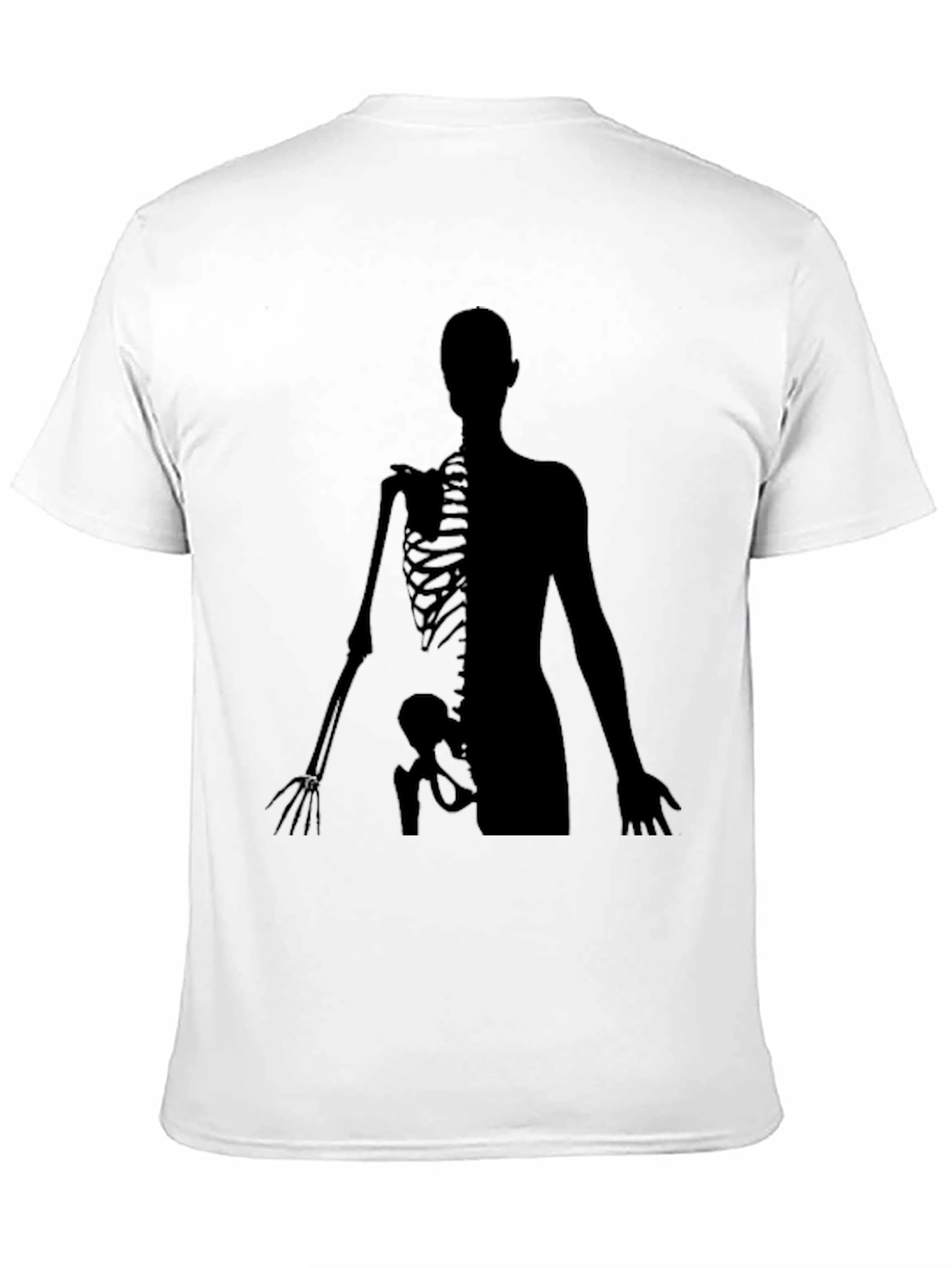 Anatomy Skeleton Graphic Tee - Mens Black T-Shirt