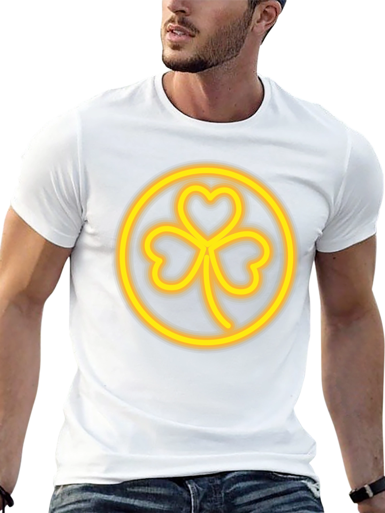 Shamrock T-Shirt - Lucky Clover Design