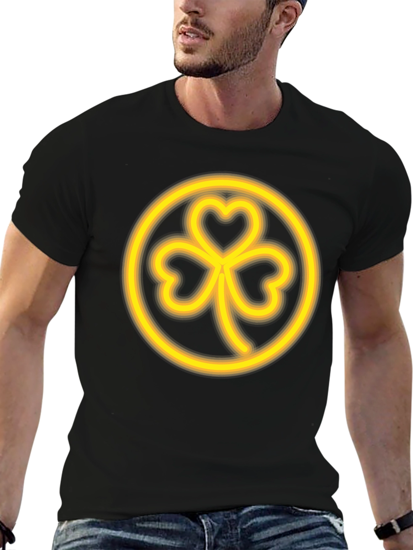 Shamrock T-Shirt - Lucky Clover Design
