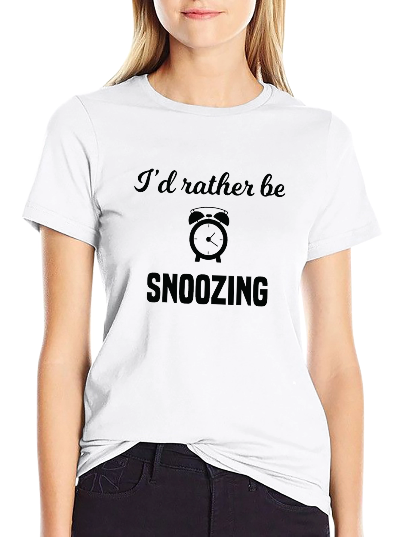 Id Rather Be Snoozing T-Shirt
