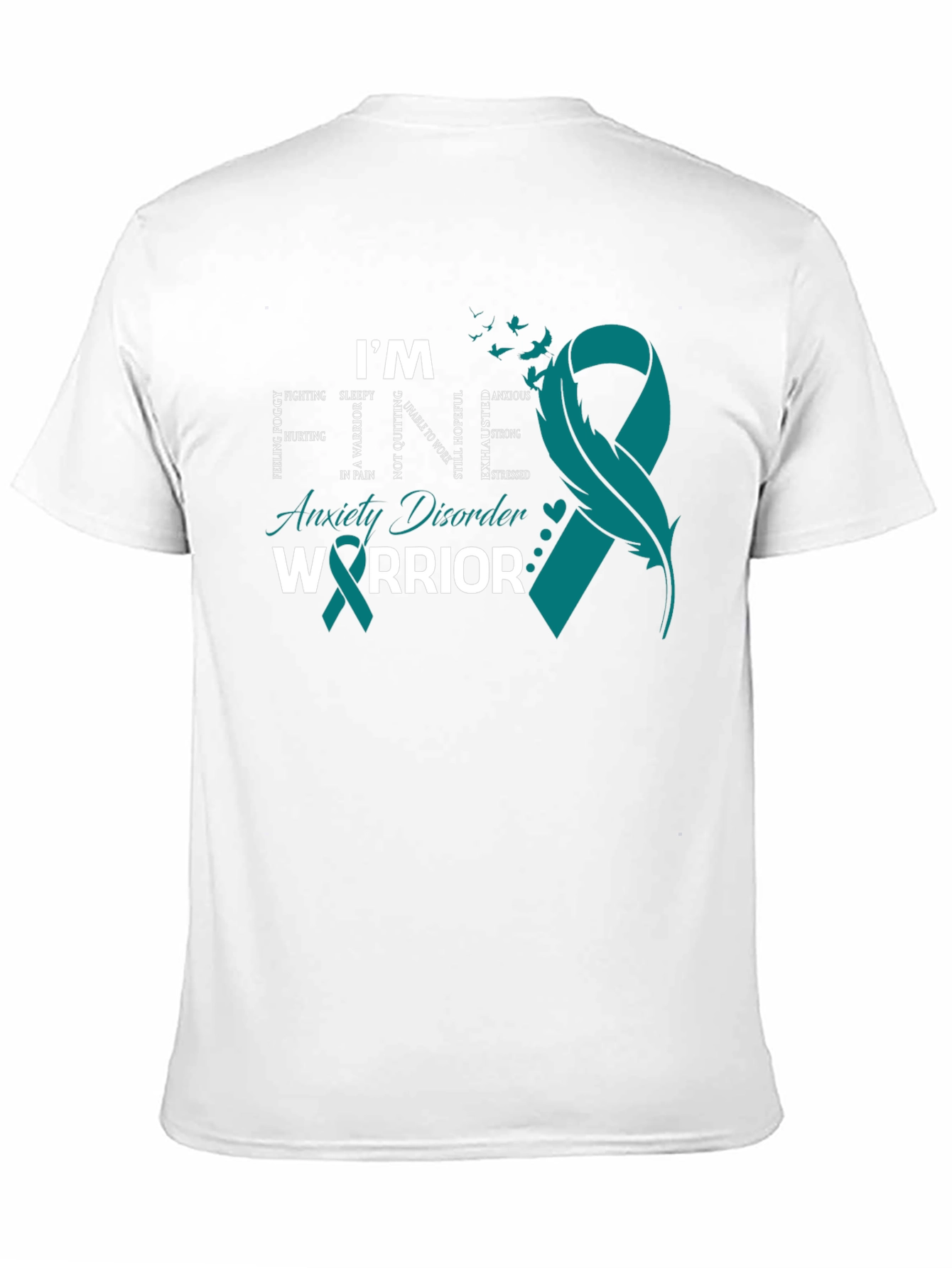 Anxiety Disorder Warrior T-Shirt Mental Health Awareness