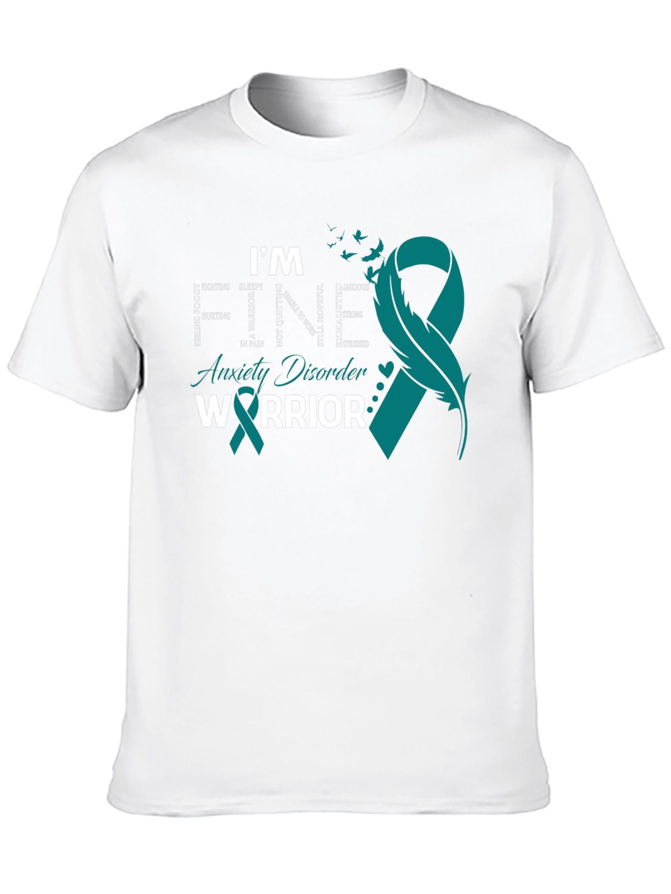 Anxiety Disorder Warrior T-Shirt Mental Health Awareness