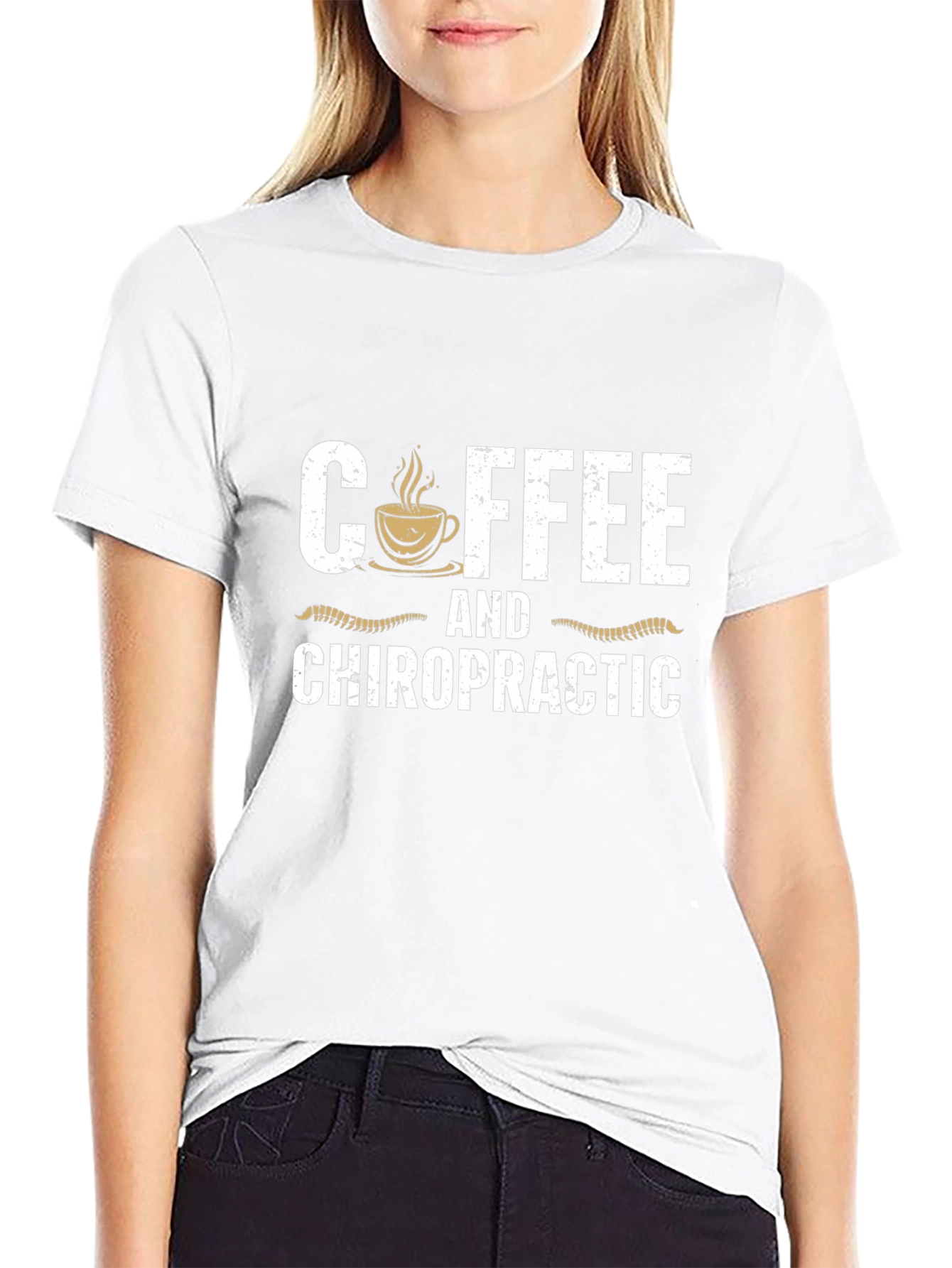 Coffee and Chiropractic Graphic Tee