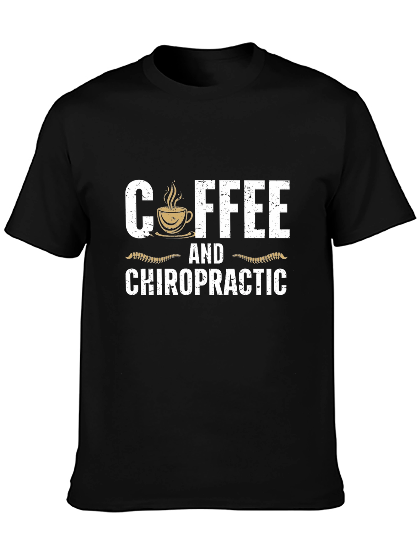 Coffee and Chiropractic Graphic Tee