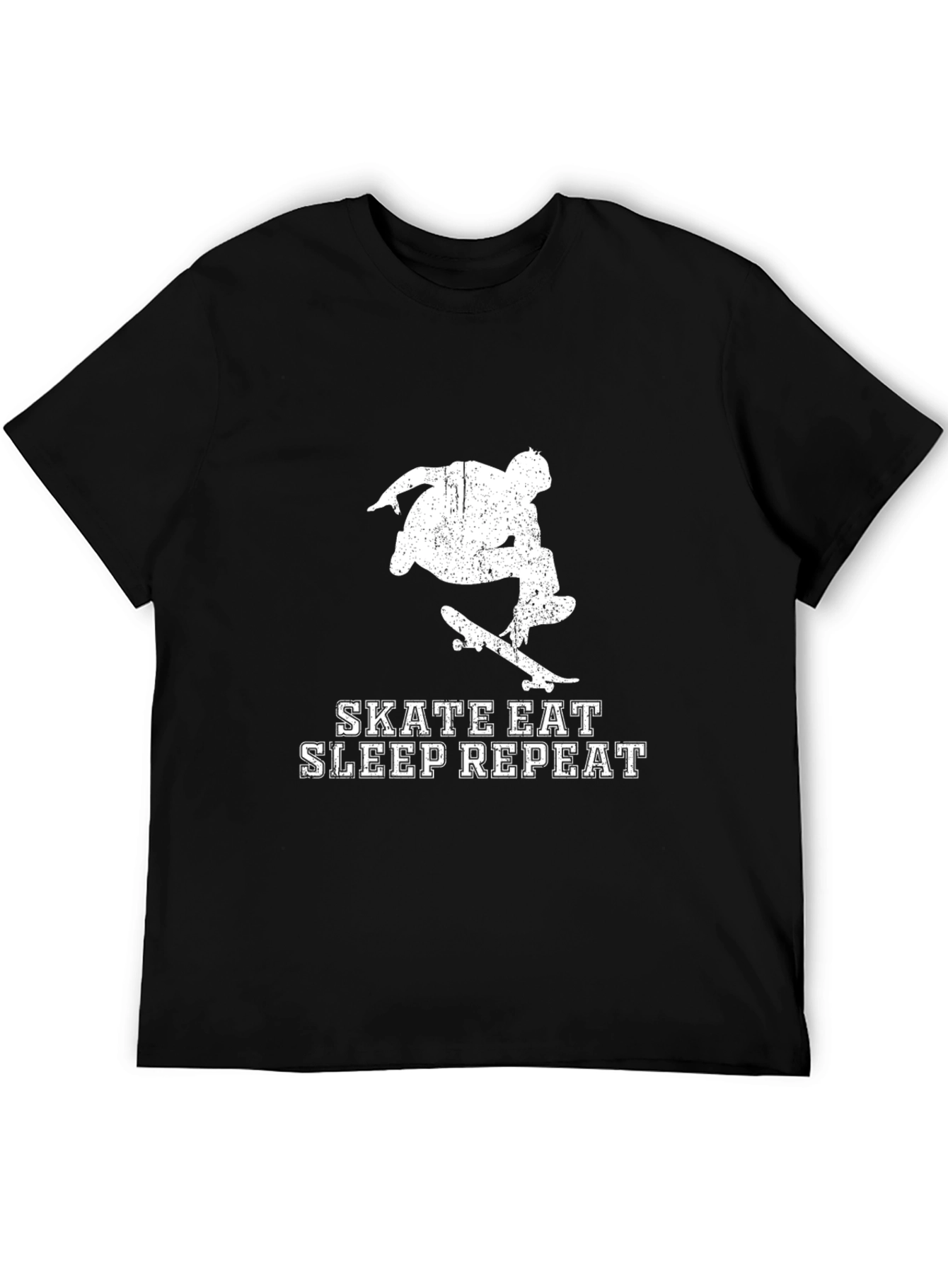 Skate Eat Sleep Repeat Graphic T-Shirt