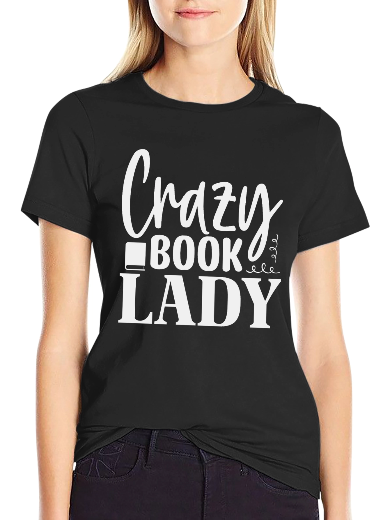 Crazy Book Lady T-Shirt