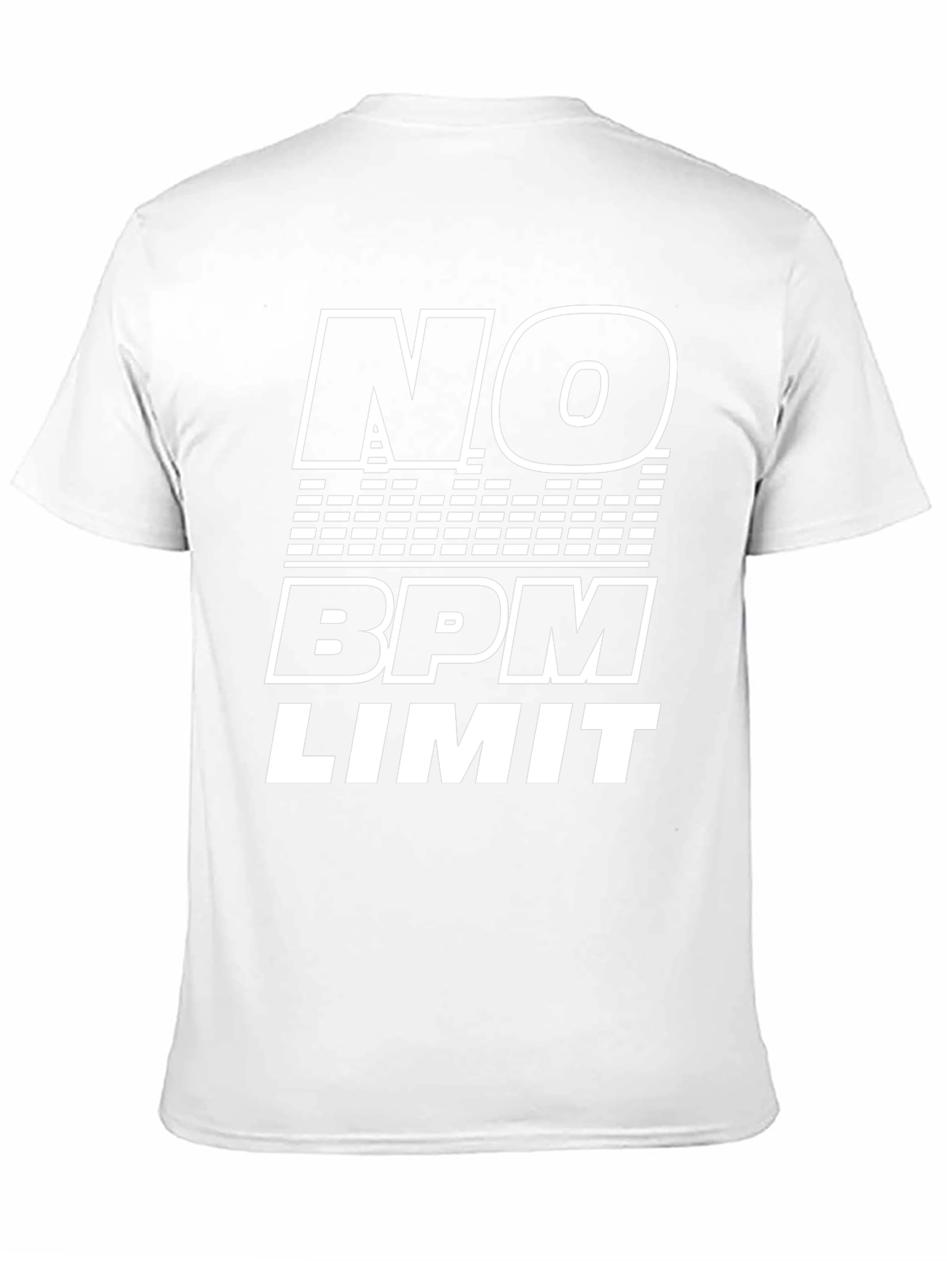 No BPM Limit Black Graphic Tee
