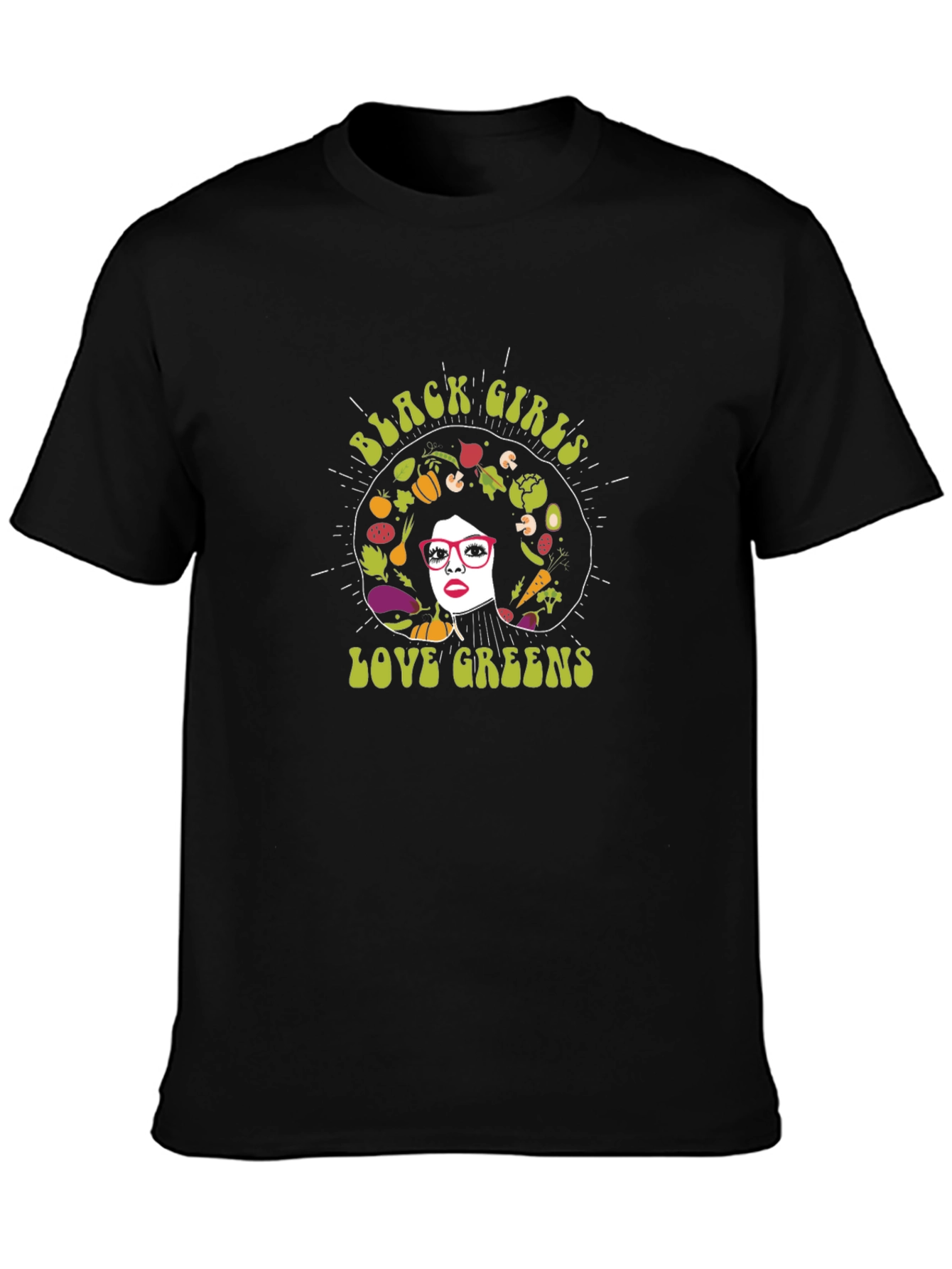 Black Girls Love Greens T-Shirt