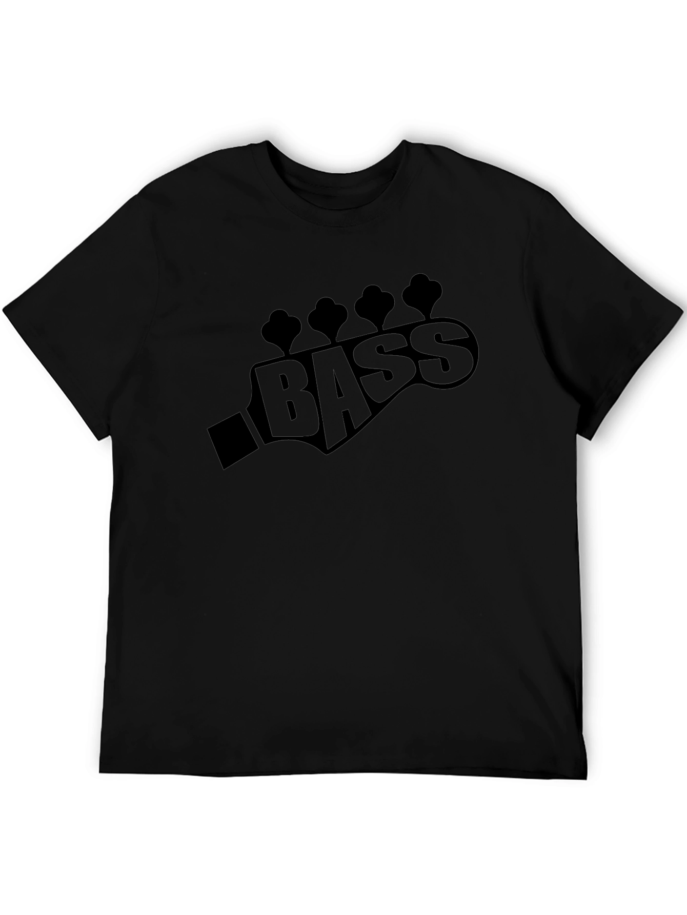 Bass Guitar Headstock T-Shirt - Musician Tee