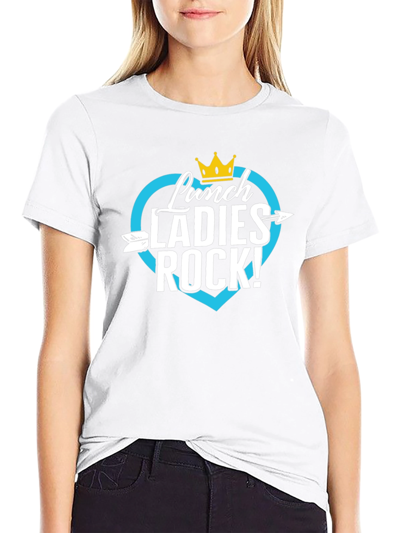 Lunch Ladies Rock T-Shirt - School Cafeteria Crew Tee