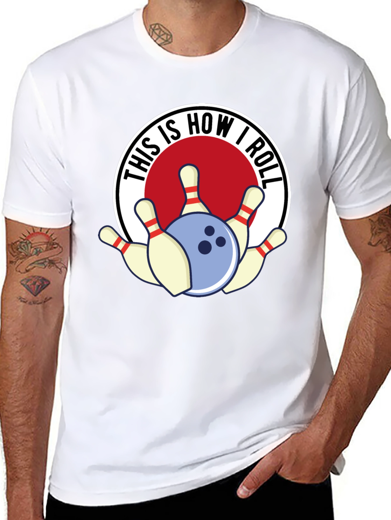This Is How I Roll Bowling T-Shirt