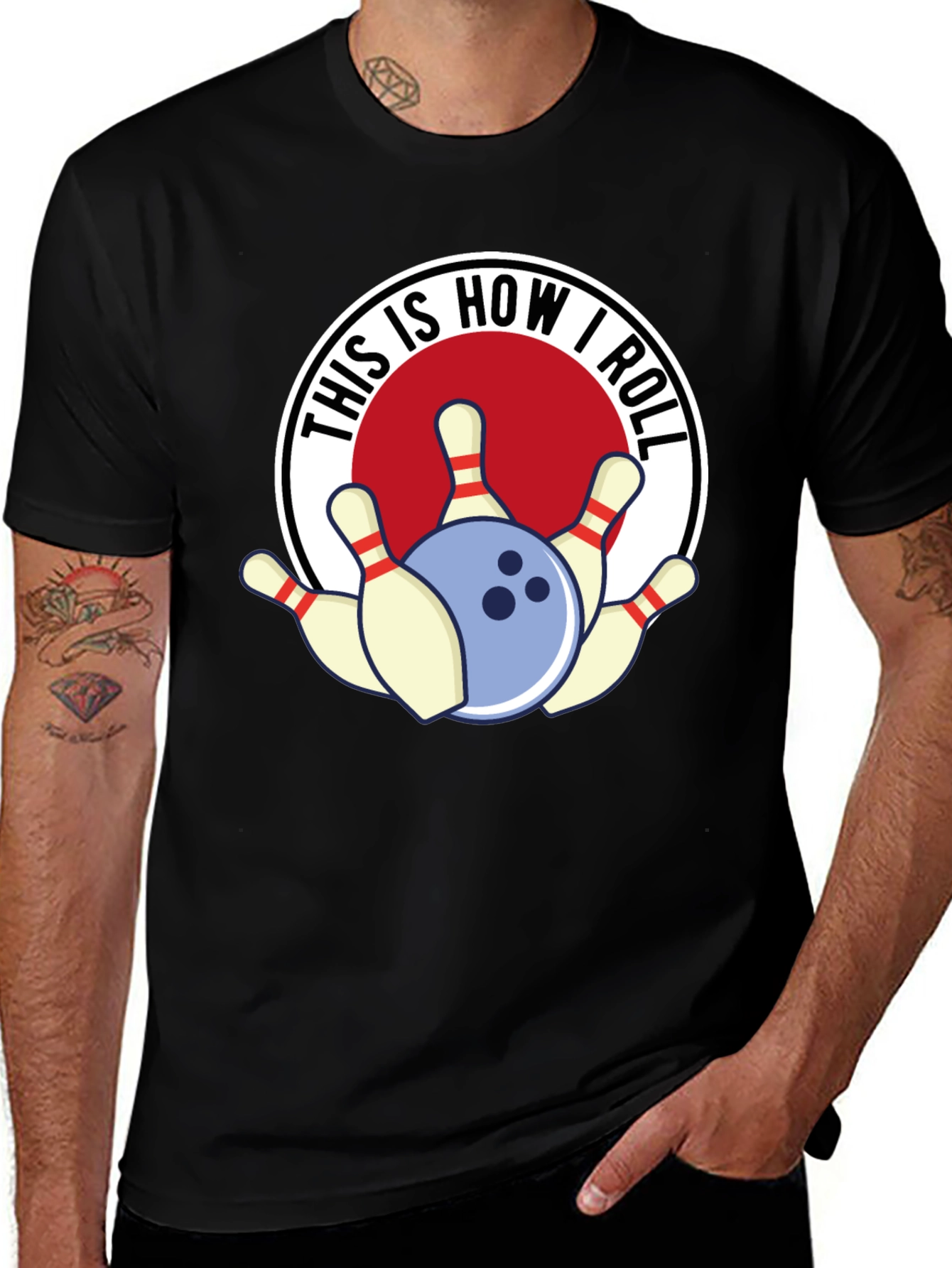 This Is How I Roll Bowling T-Shirt