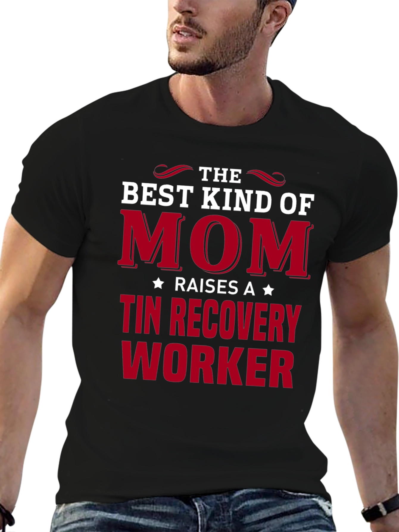 Best Kind of Mom T-Shirt - Recovery Worker