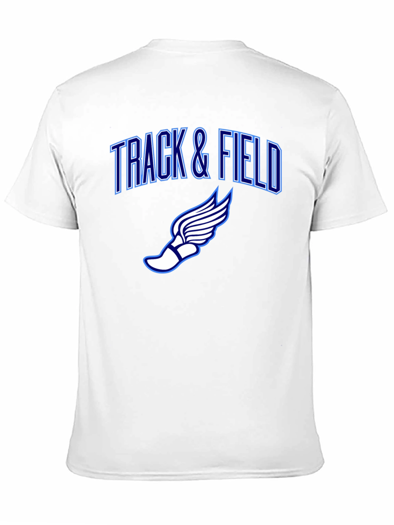 Track & Field Graphic T-Shirt - Athletic Design