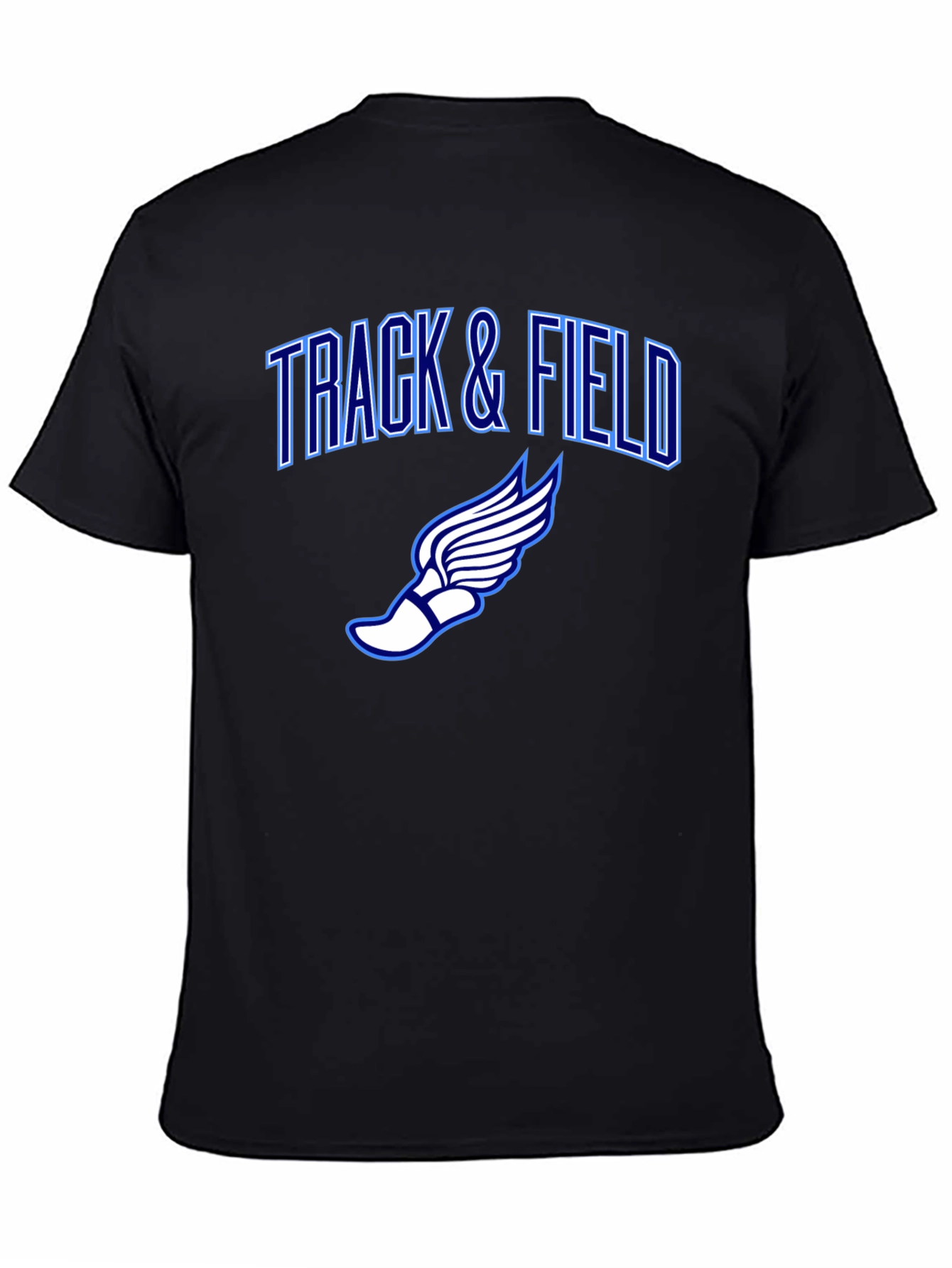Track & Field Graphic T-Shirt - Athletic Design