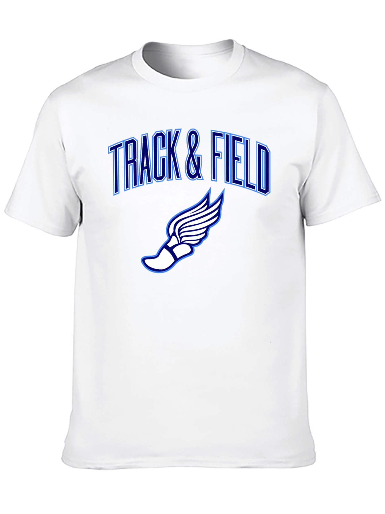 Track & Field Graphic T-Shirt - Athletic Design