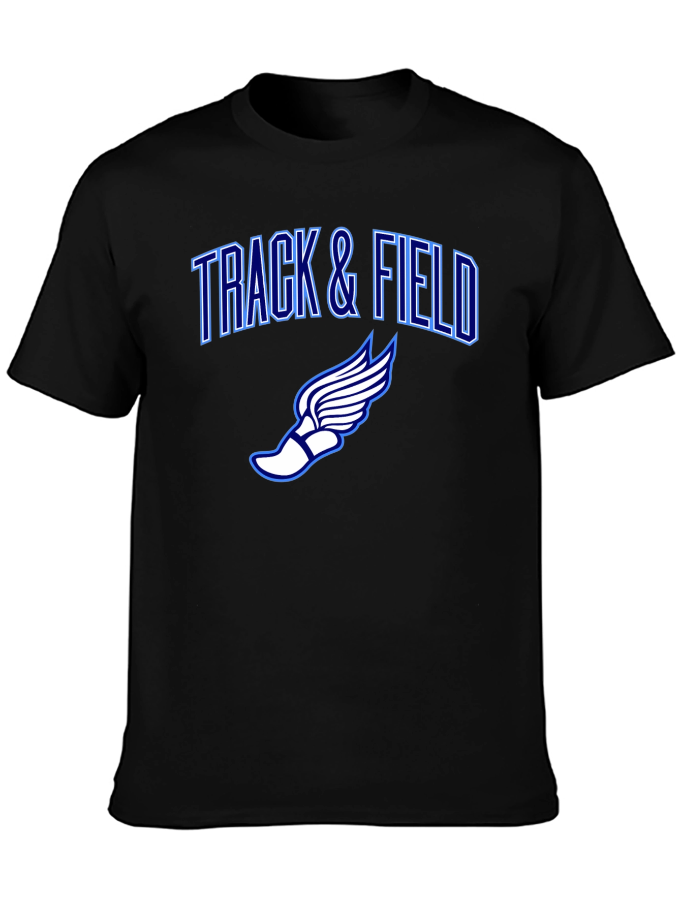 Track & Field Graphic T-Shirt - Athletic Design
