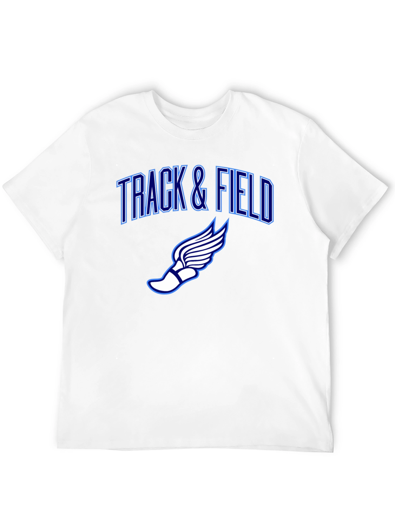 Track & Field Graphic T-Shirt - Athletic Design
