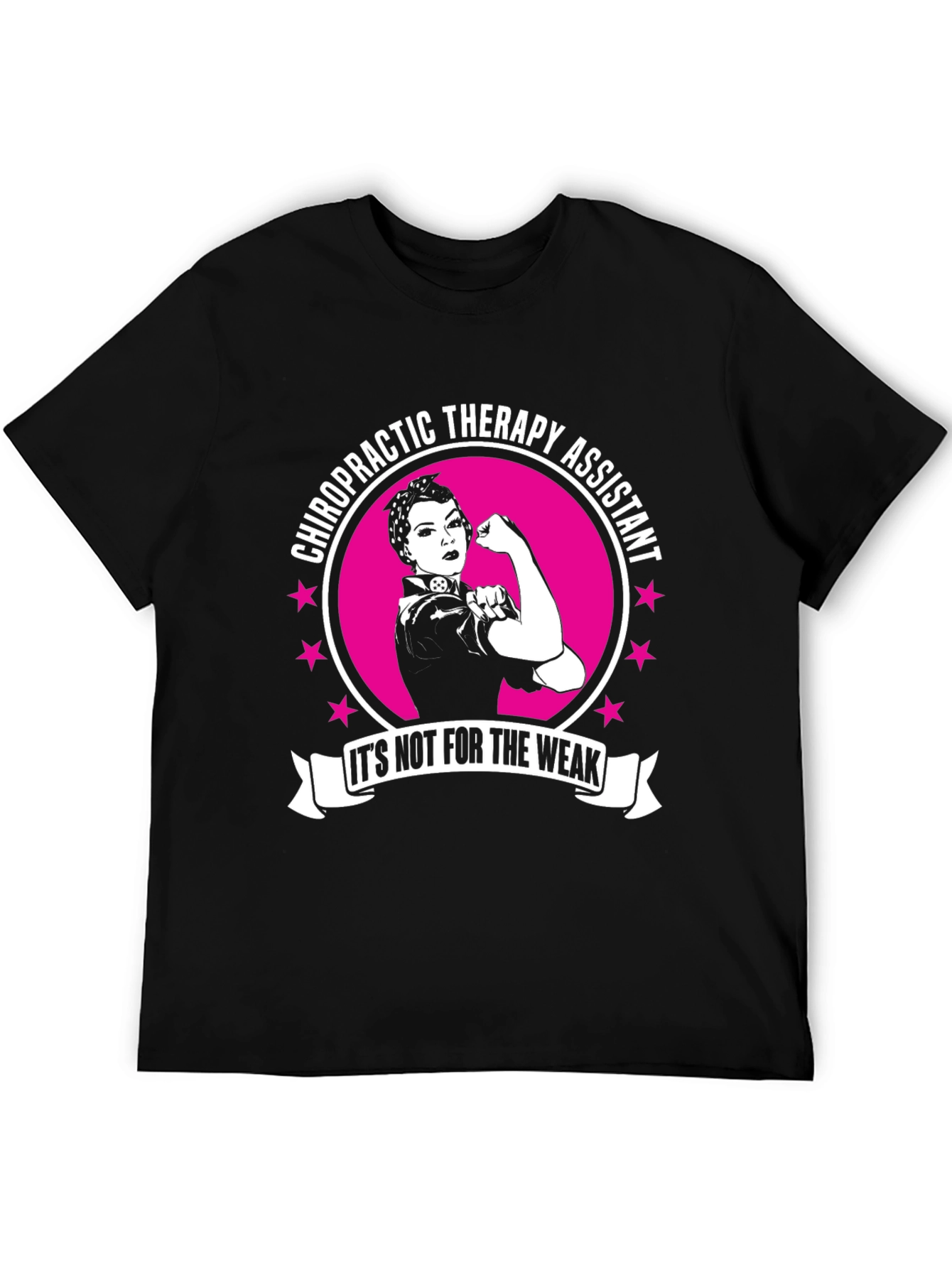 Chiropractic Therapy Assistant T-Shirt - Strong Women