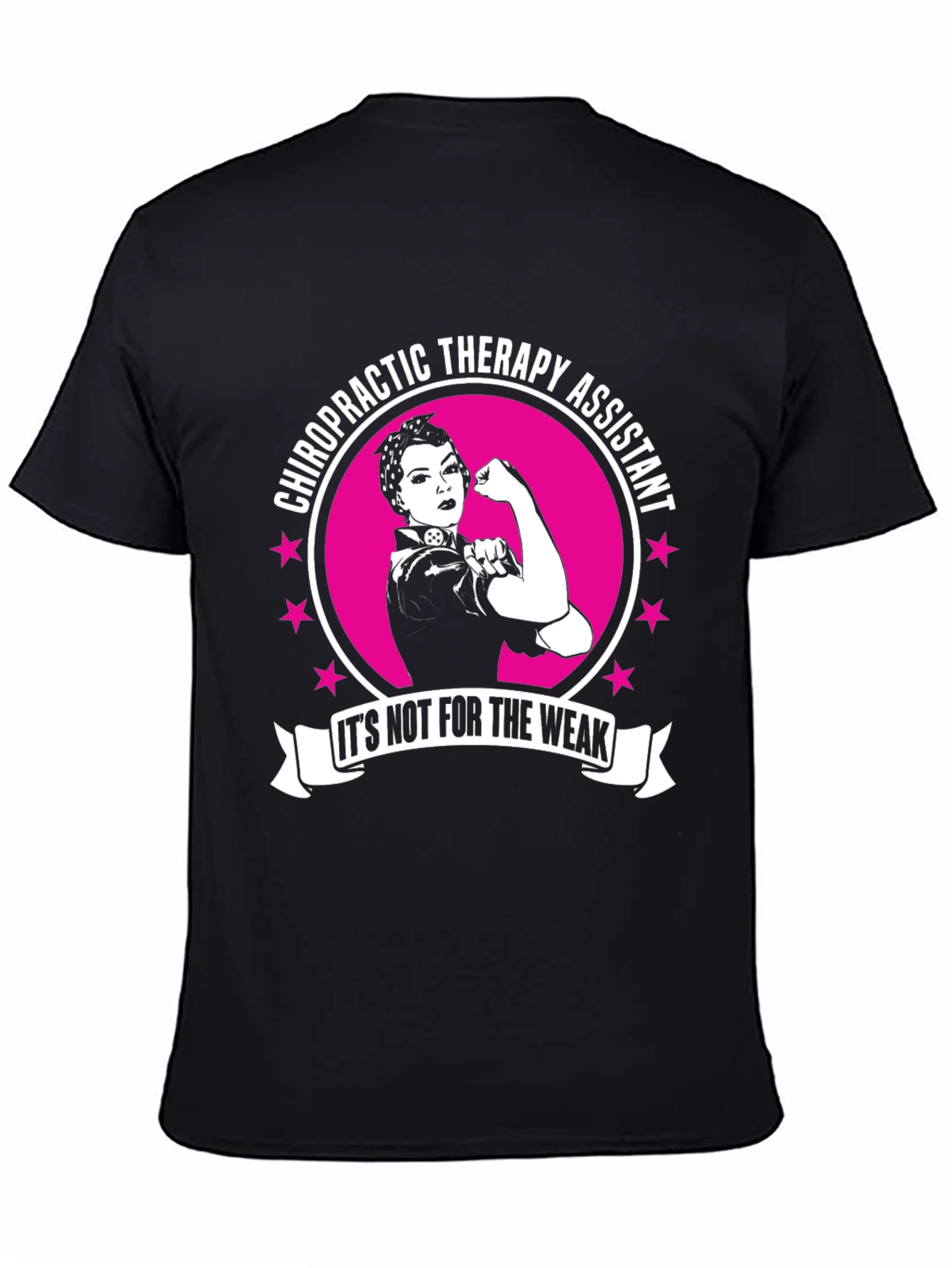 Chiropractic Therapy Assistant T-Shirt - Strong Women