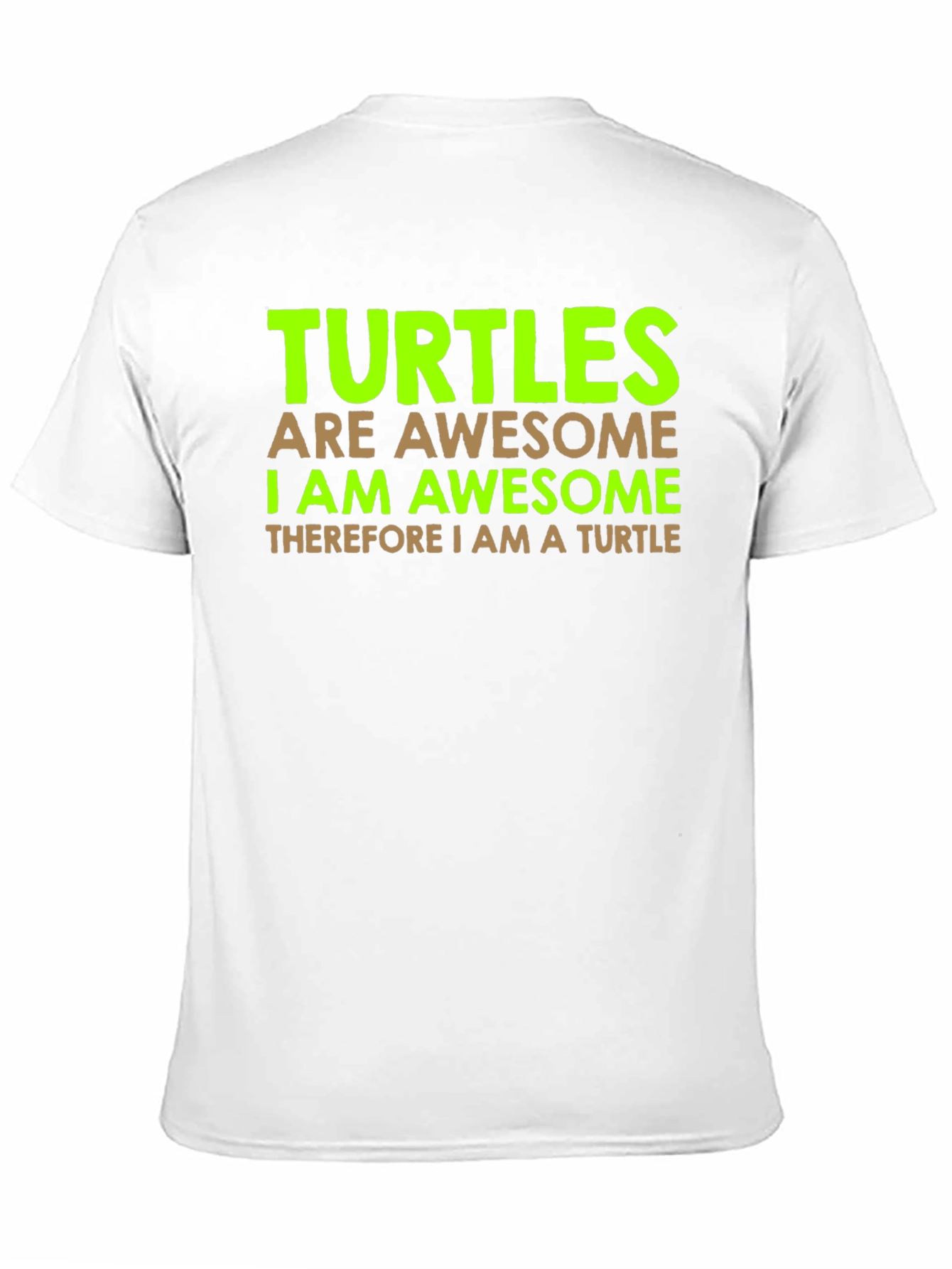 Turtles Are Awesome Graphic T-Shirt