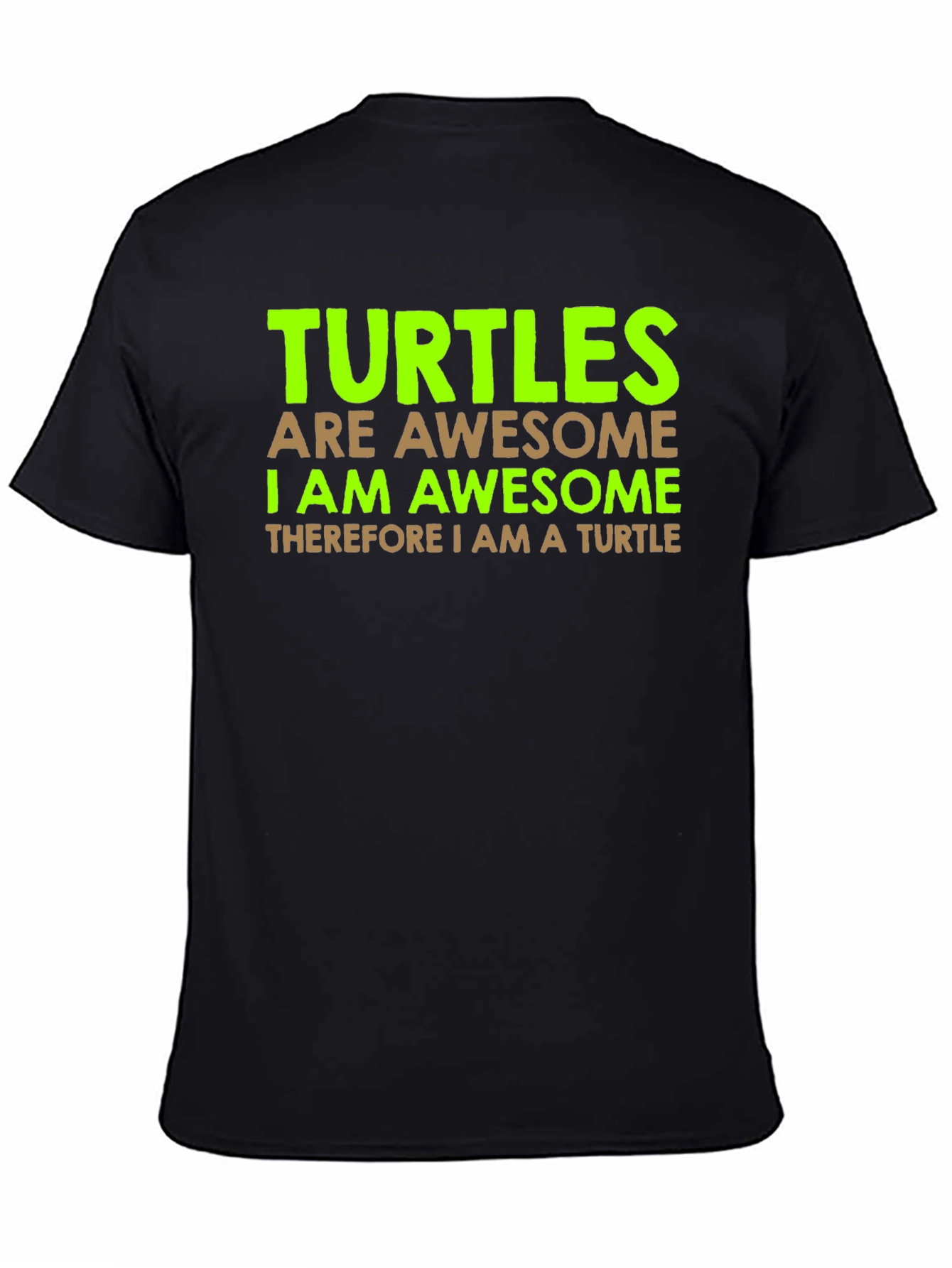 Turtles Are Awesome Graphic T-Shirt