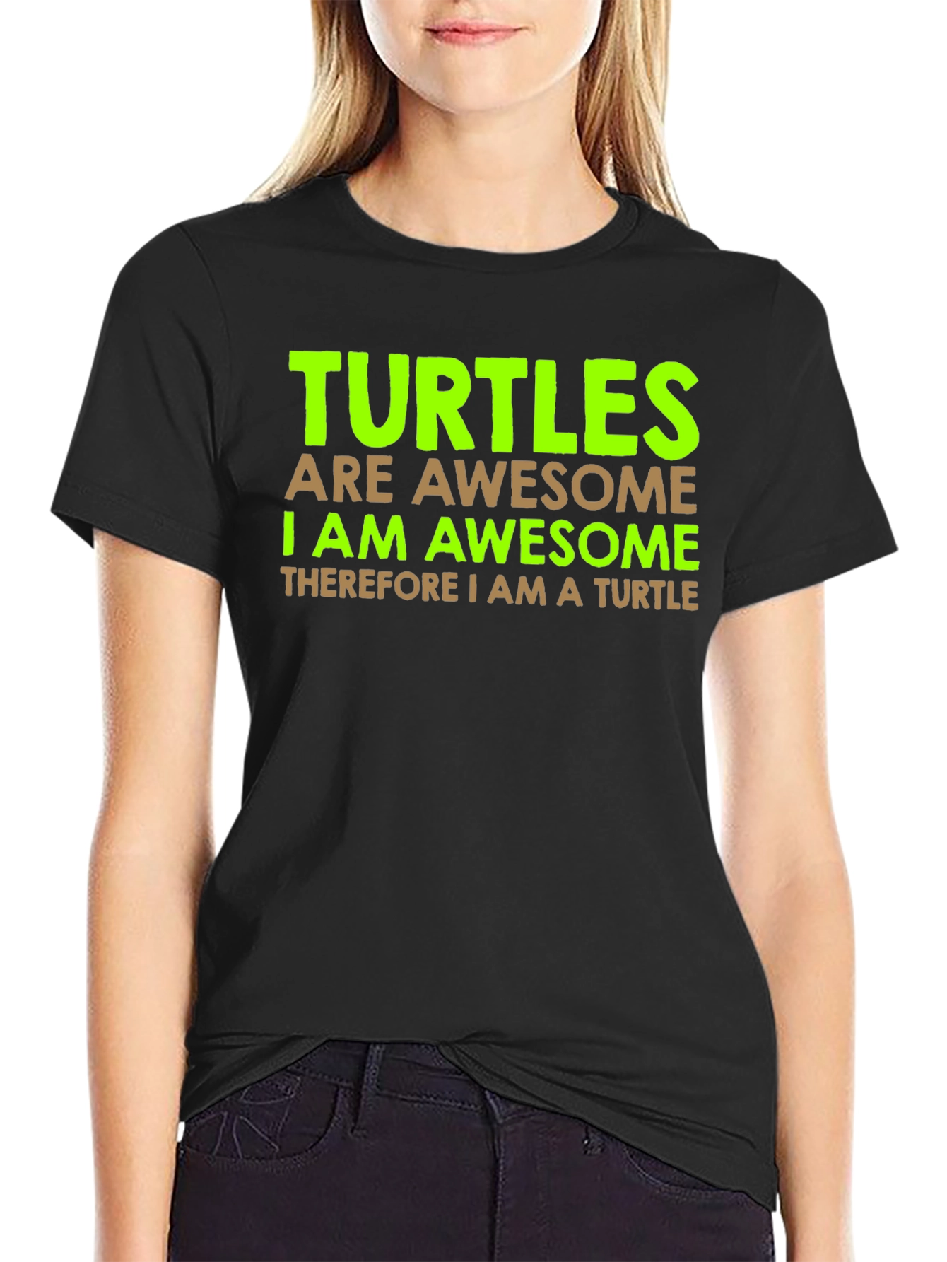 Turtles Are Awesome Graphic T-Shirt