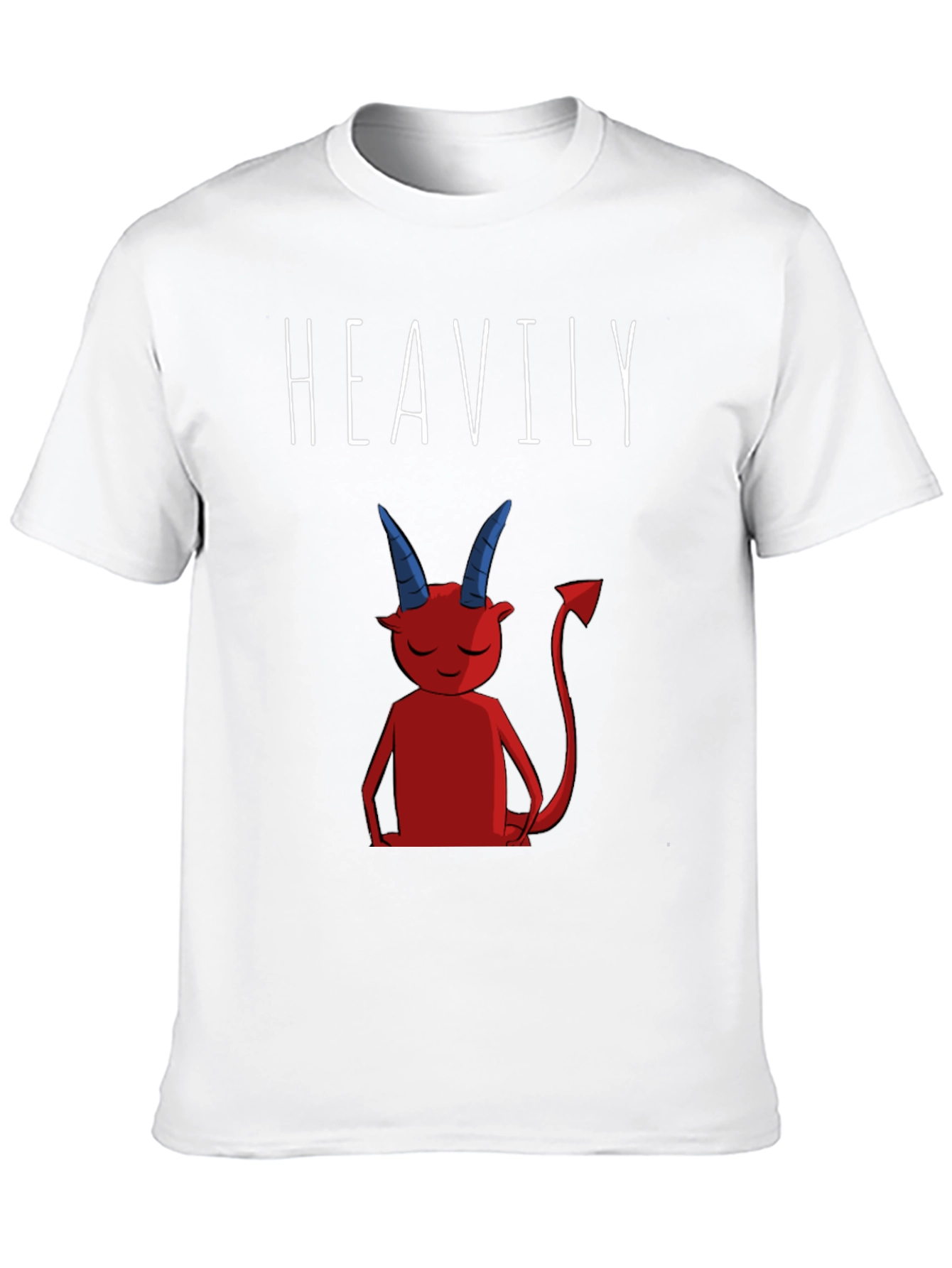 Heavily Devilish Graphic T-Shirt - Black