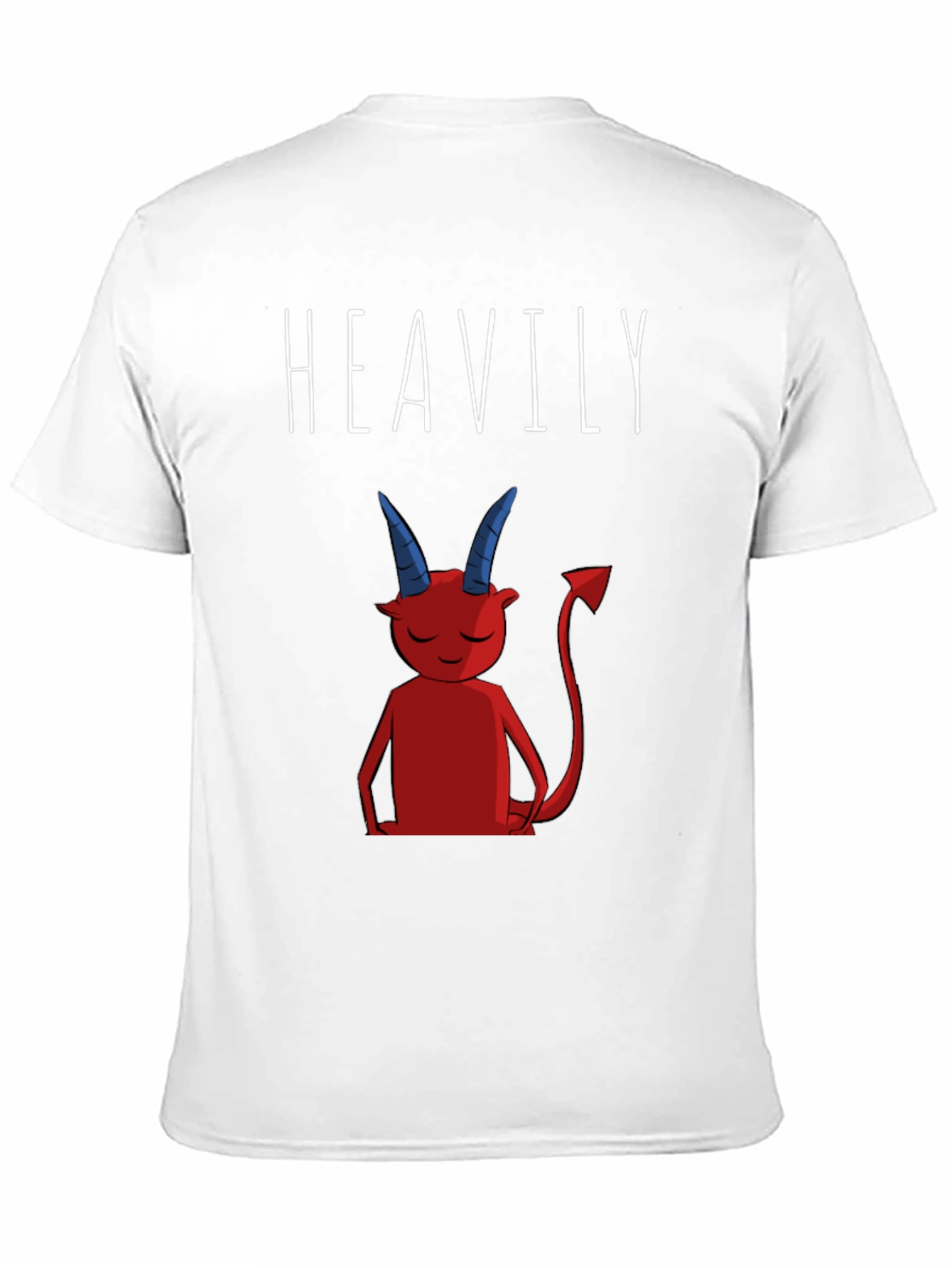 Heavily Devilish Graphic T-Shirt - Black