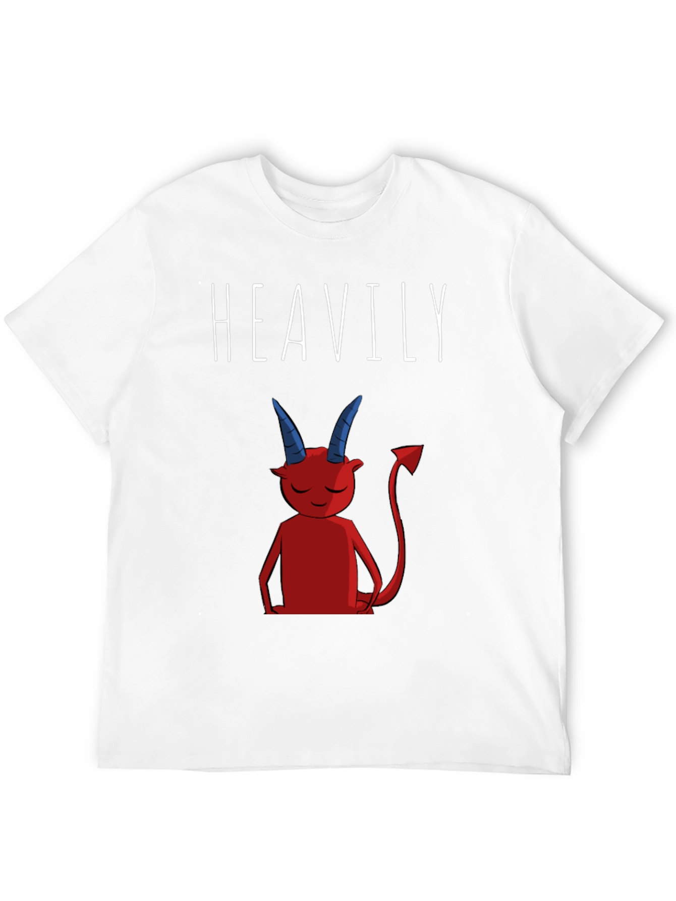 Heavily Devilish Graphic T-Shirt - Black