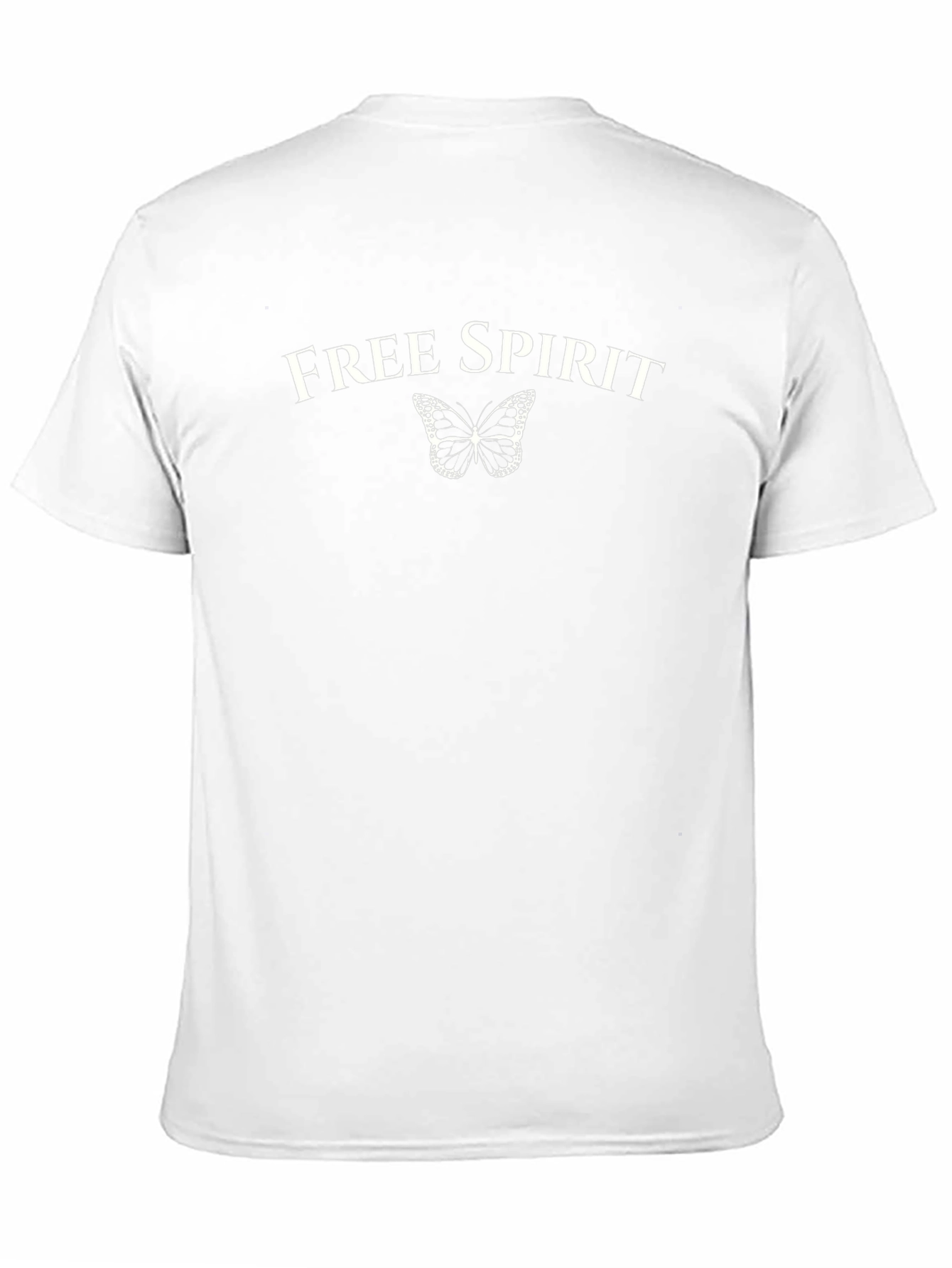 Free Spirit Butterfly Graphic Tee - Black