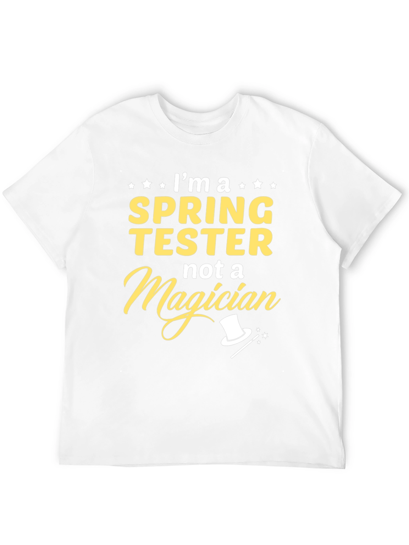 Spring Tester T-Shirt Funny Job Tee