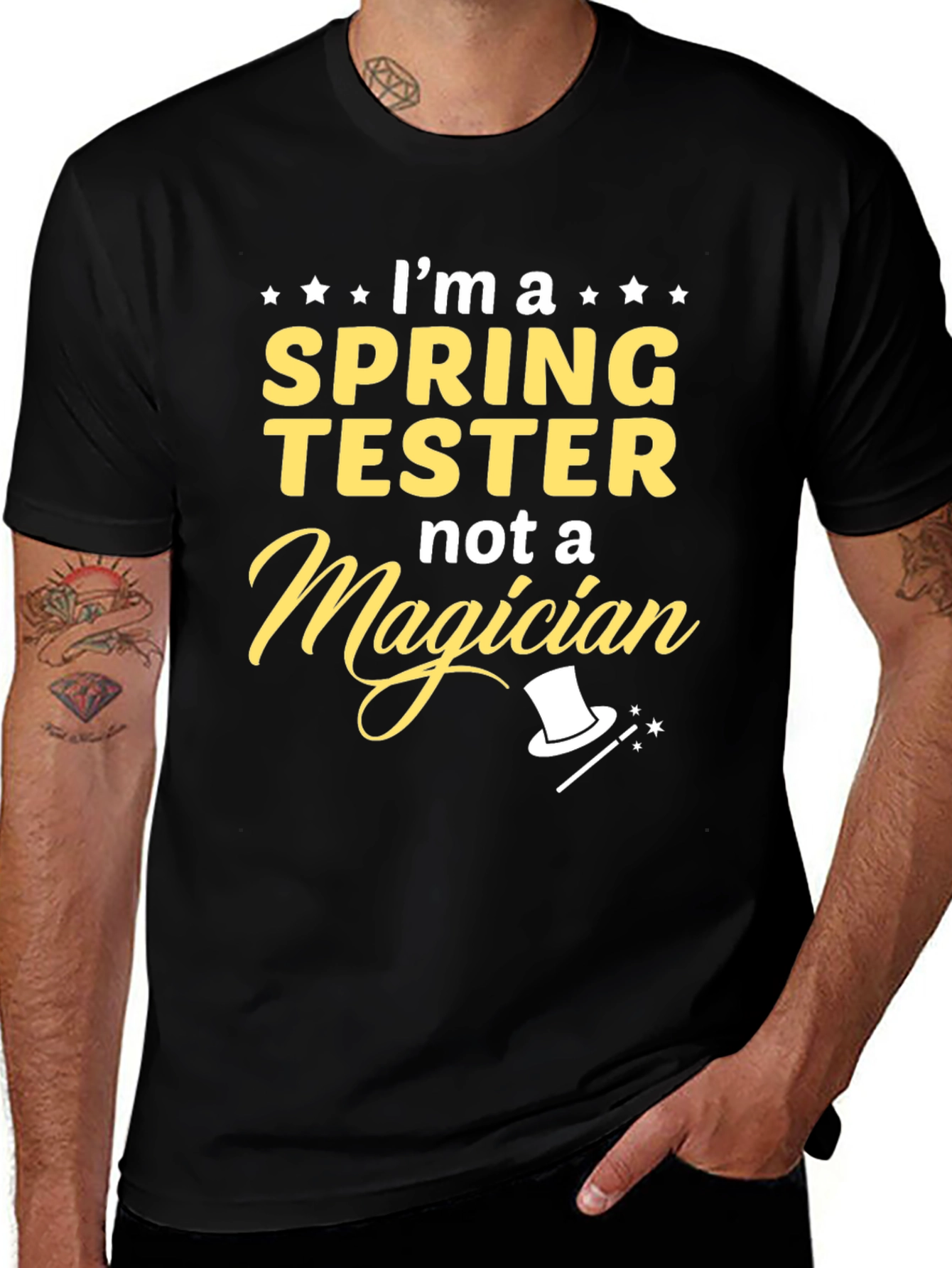 Spring Tester T-Shirt Funny Job Tee
