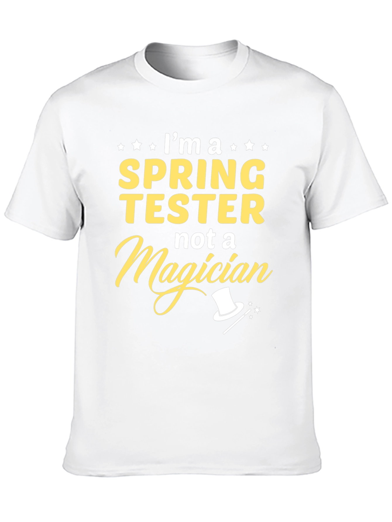 Spring Tester T-Shirt Funny Job Tee